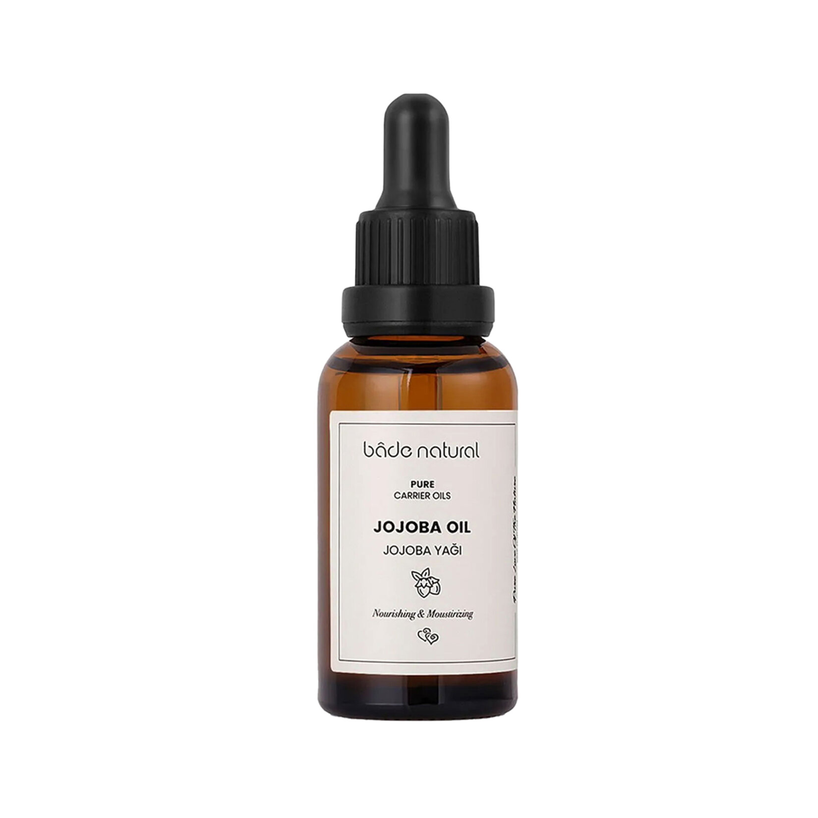 Bade Natural Jojoba Yağı Soğuk Sıkım %100 Saf 30 Ml