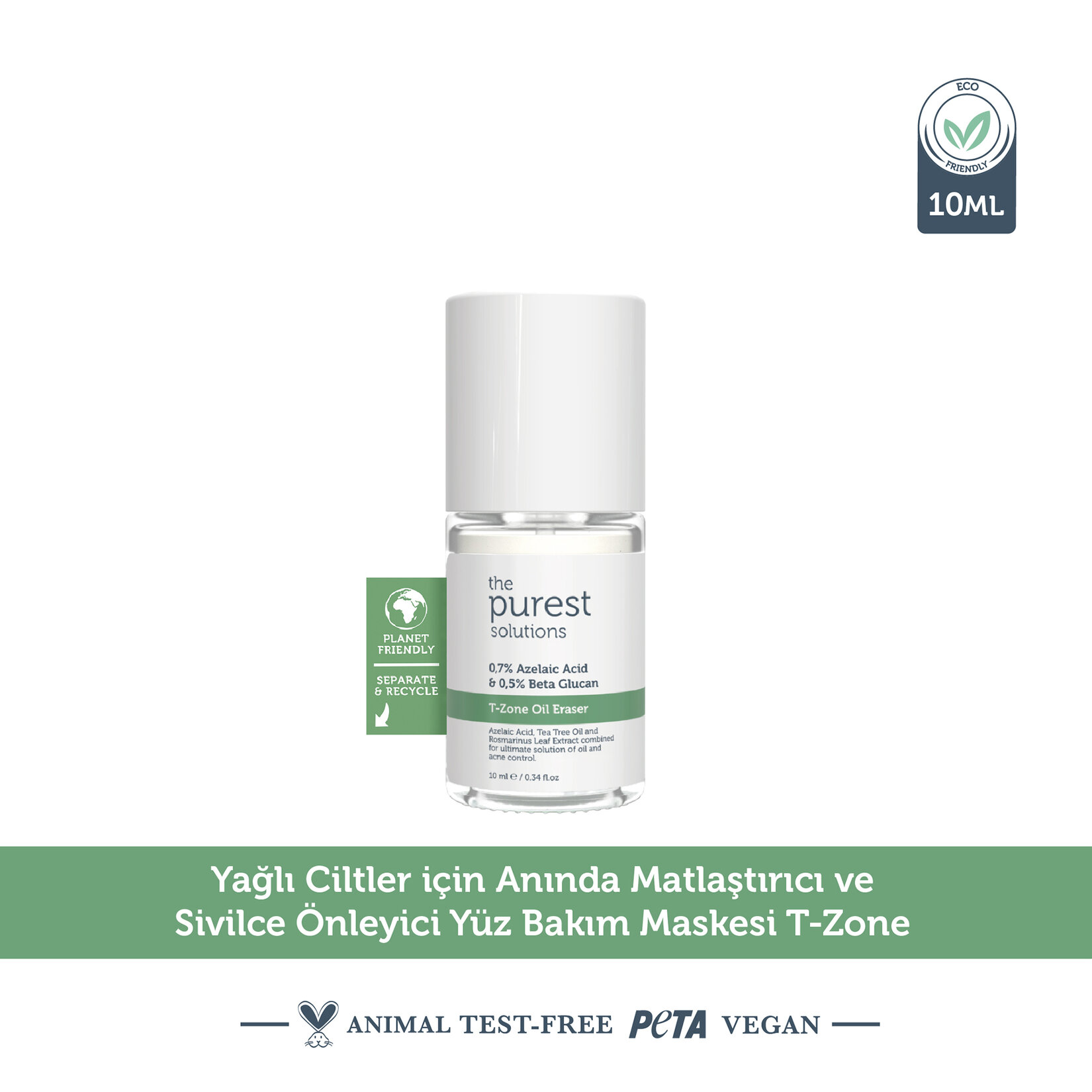The Purest Solutions T-Bölgesi Yağ Dengeleme 10 ml