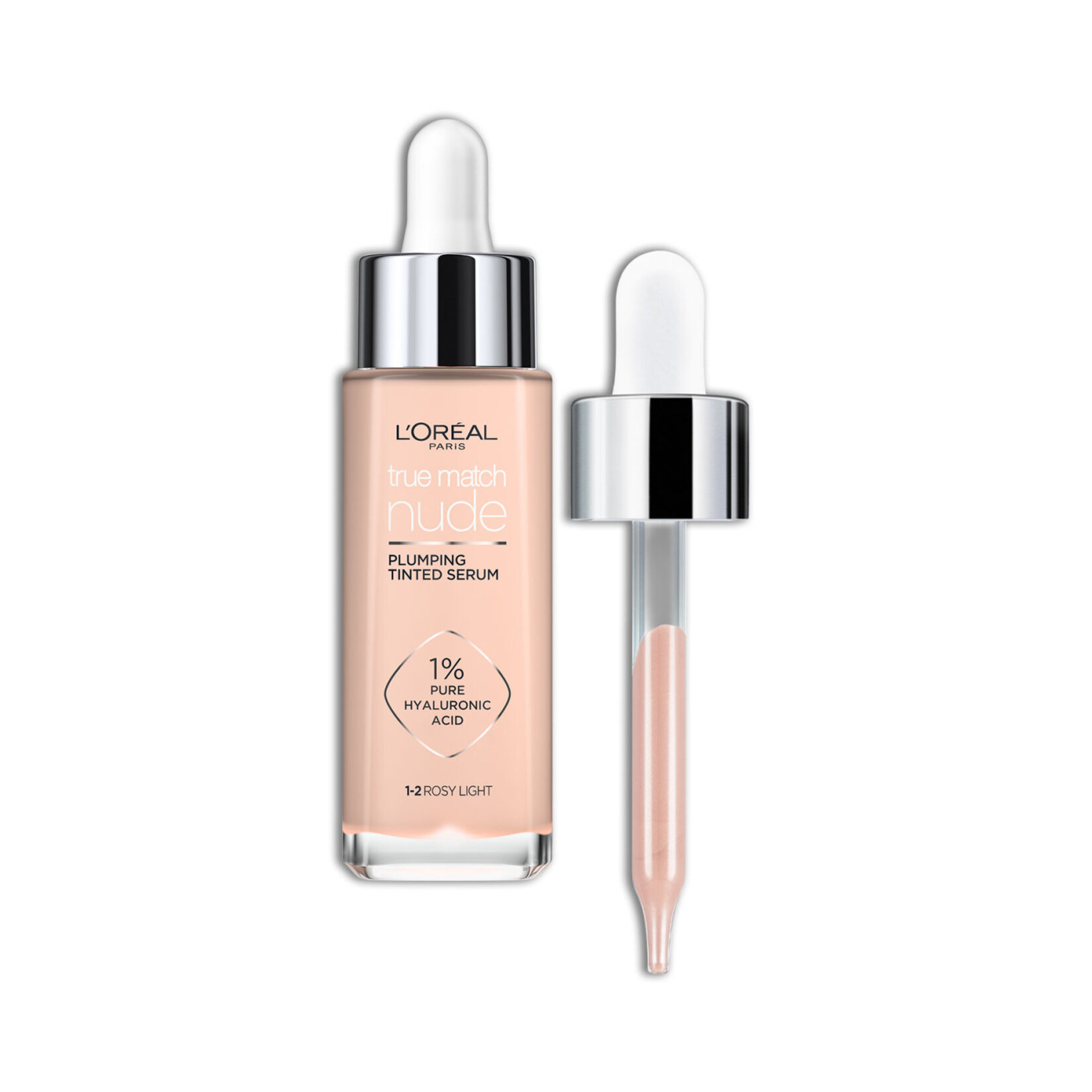 L'Oreal Paris True Match Nude Fondöten Serum 1-2 Rosy Light