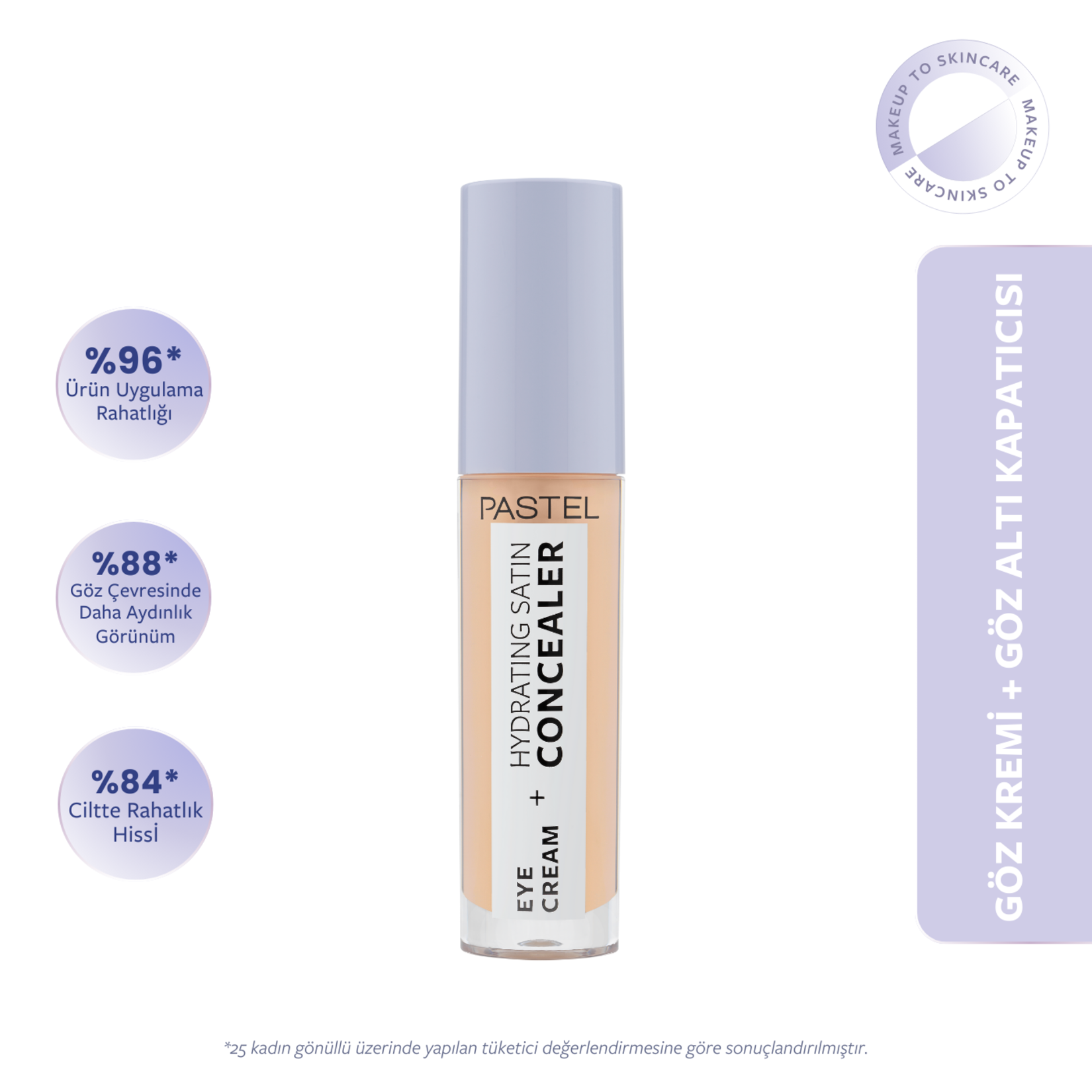 Pastel Göz Kremi + Göz Altı Kapatıcısı 65 Honeybun