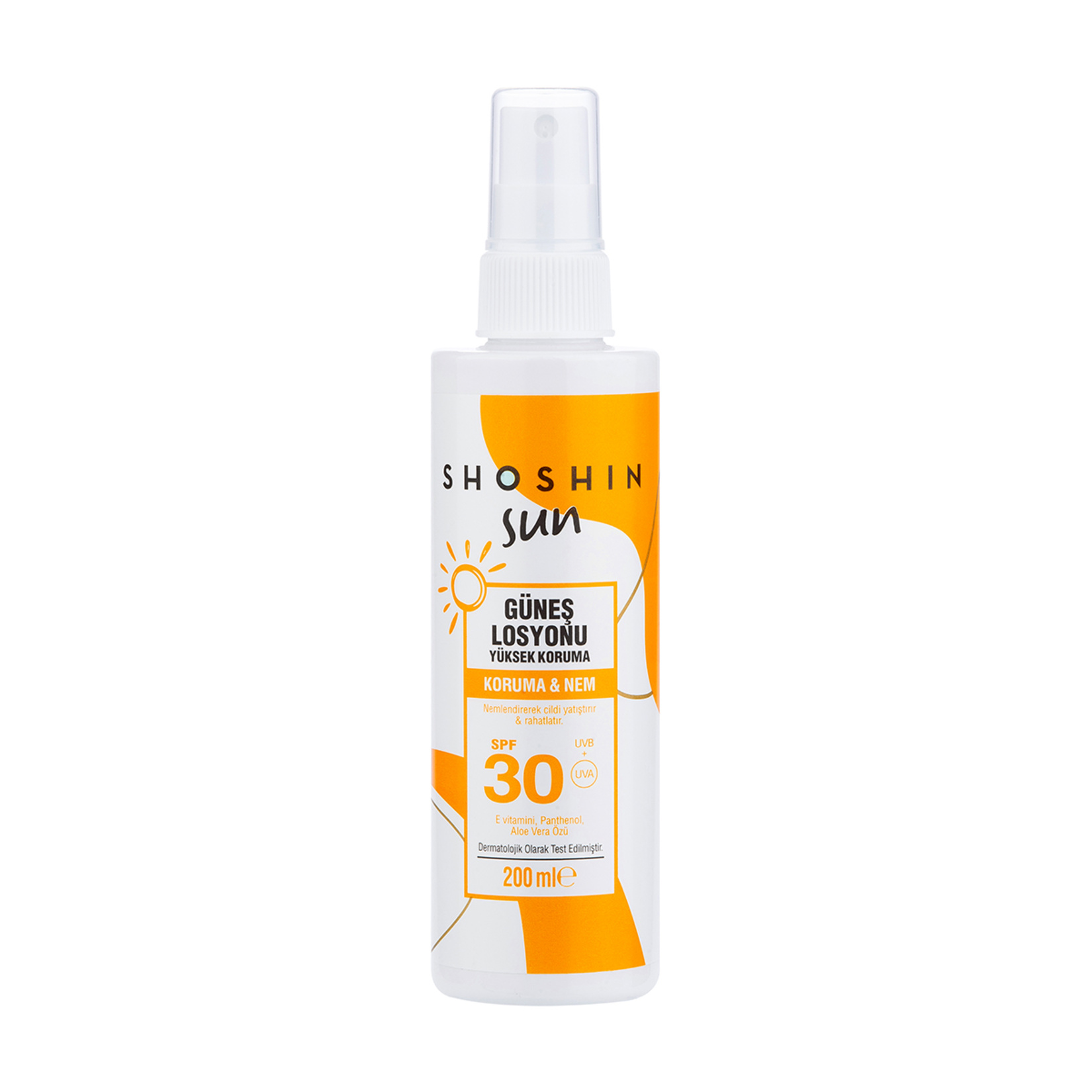 Shoshin 30 SPF Sprey Güneş Losyonu 200 Ml