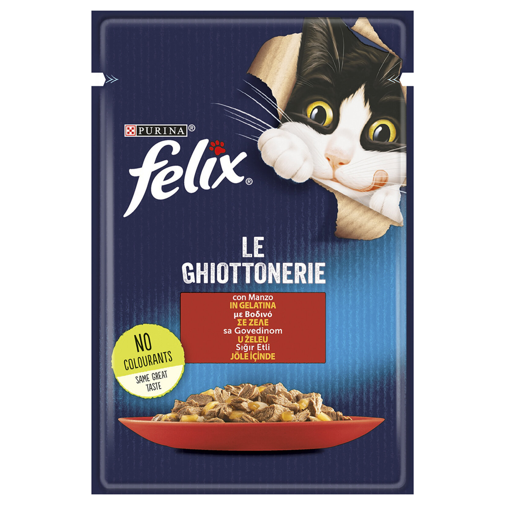Felix Sığır Etli Yaş Mama 85G