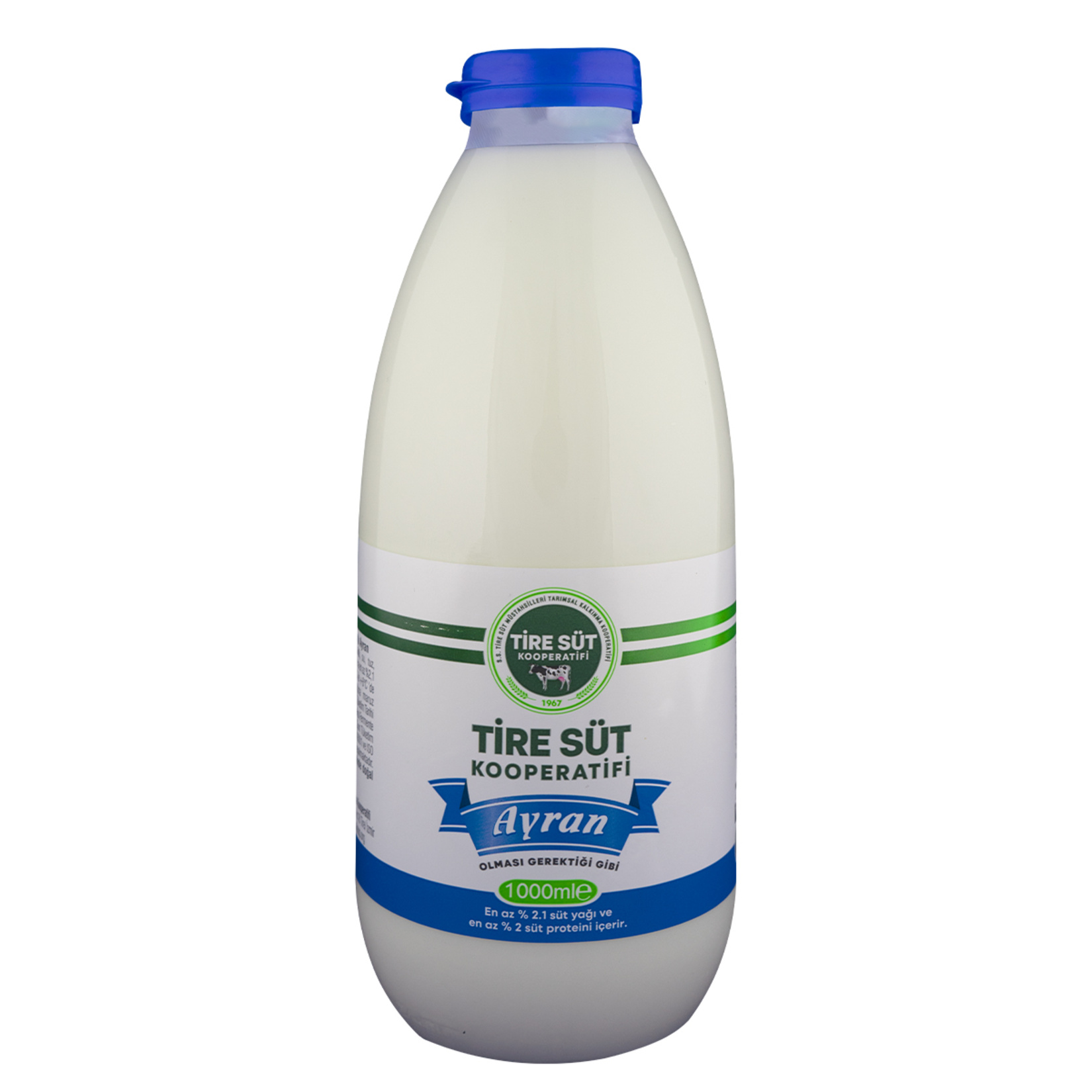 Tire Süt Kooperatifi Cam Şişe Ayran 1000 Ml