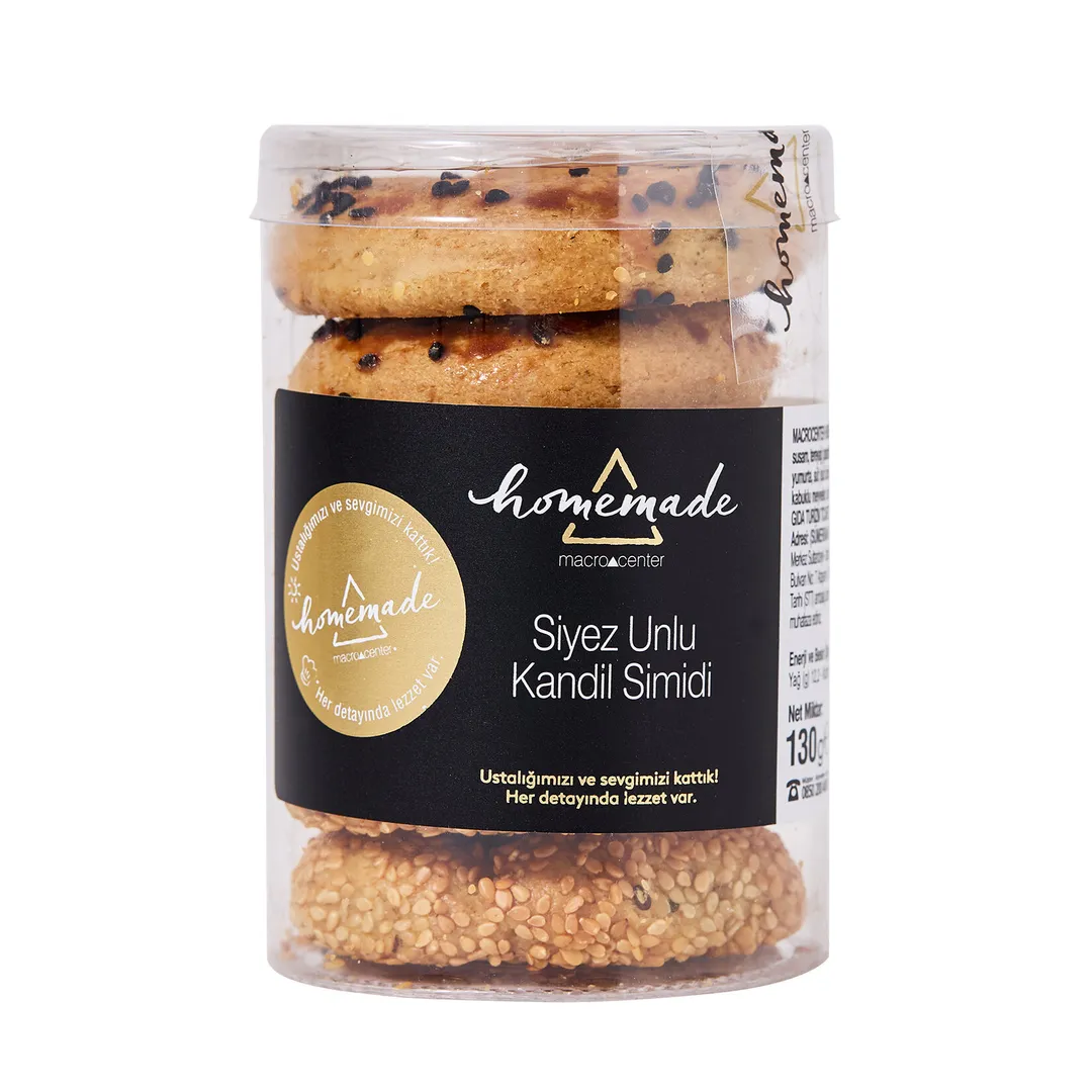Homemade Siyez Unlu Kandil Simidi 130 G