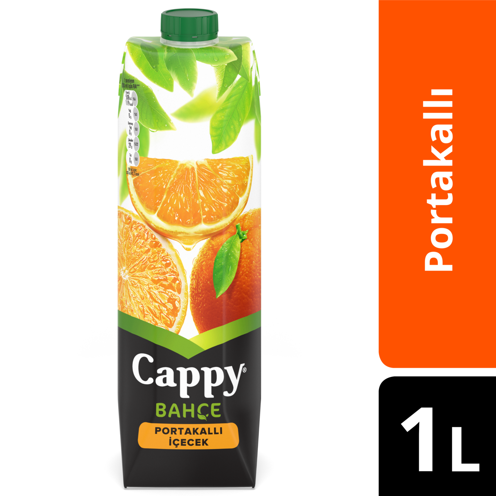 Cappy Portakal Nektarı 1 L