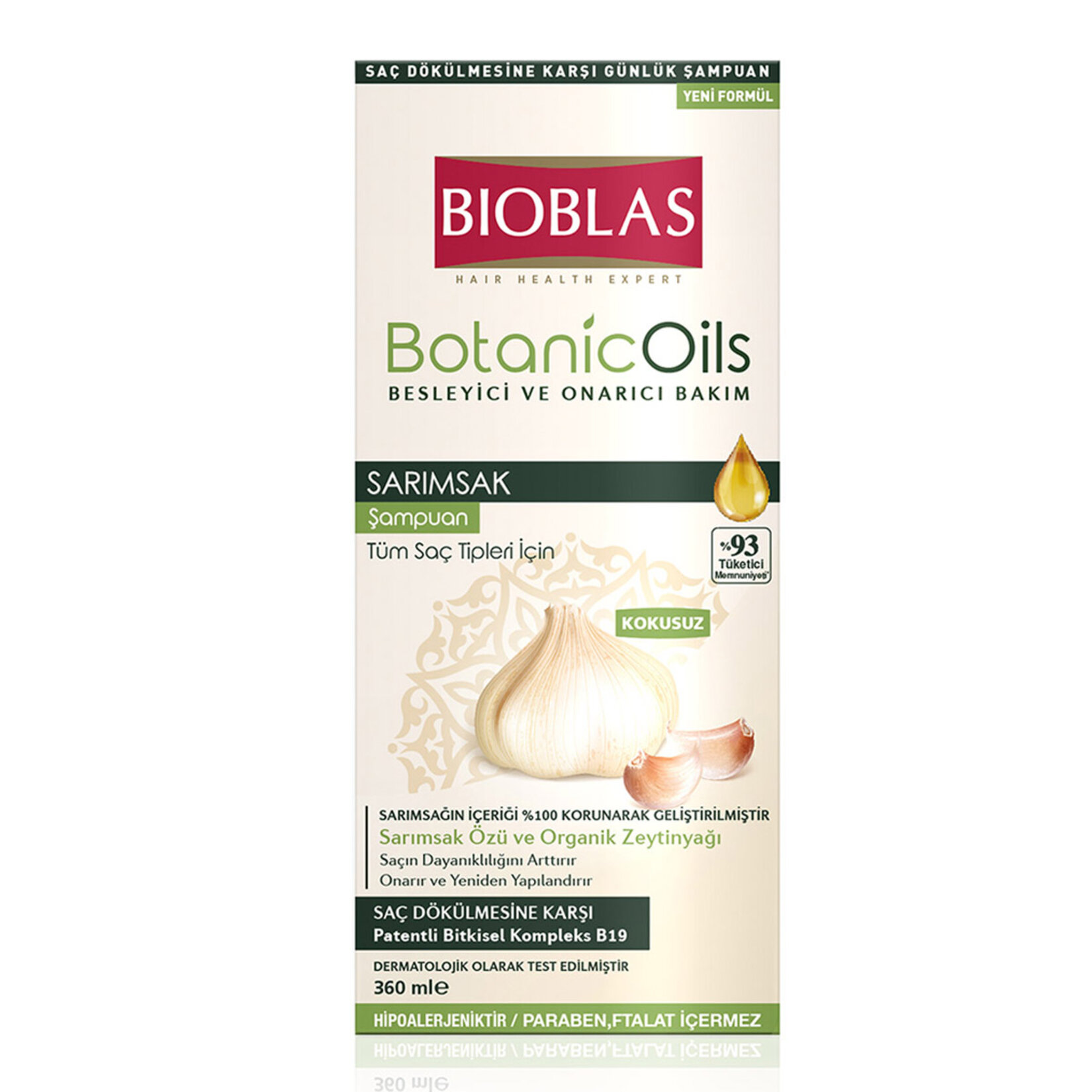 Bioblas Sarımsaklı Şampuan 360 Ml