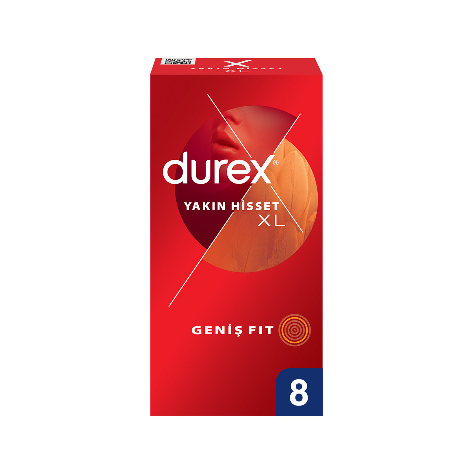 Durex Yakın Hisset XL Prezervatif 8'li