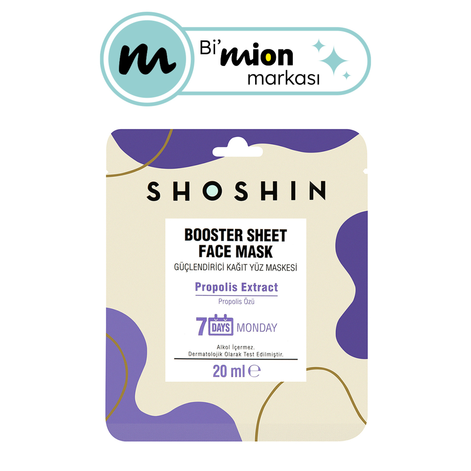 Shoshin Güçlendirici Kağıt Yüz Maskesi 20 Ml