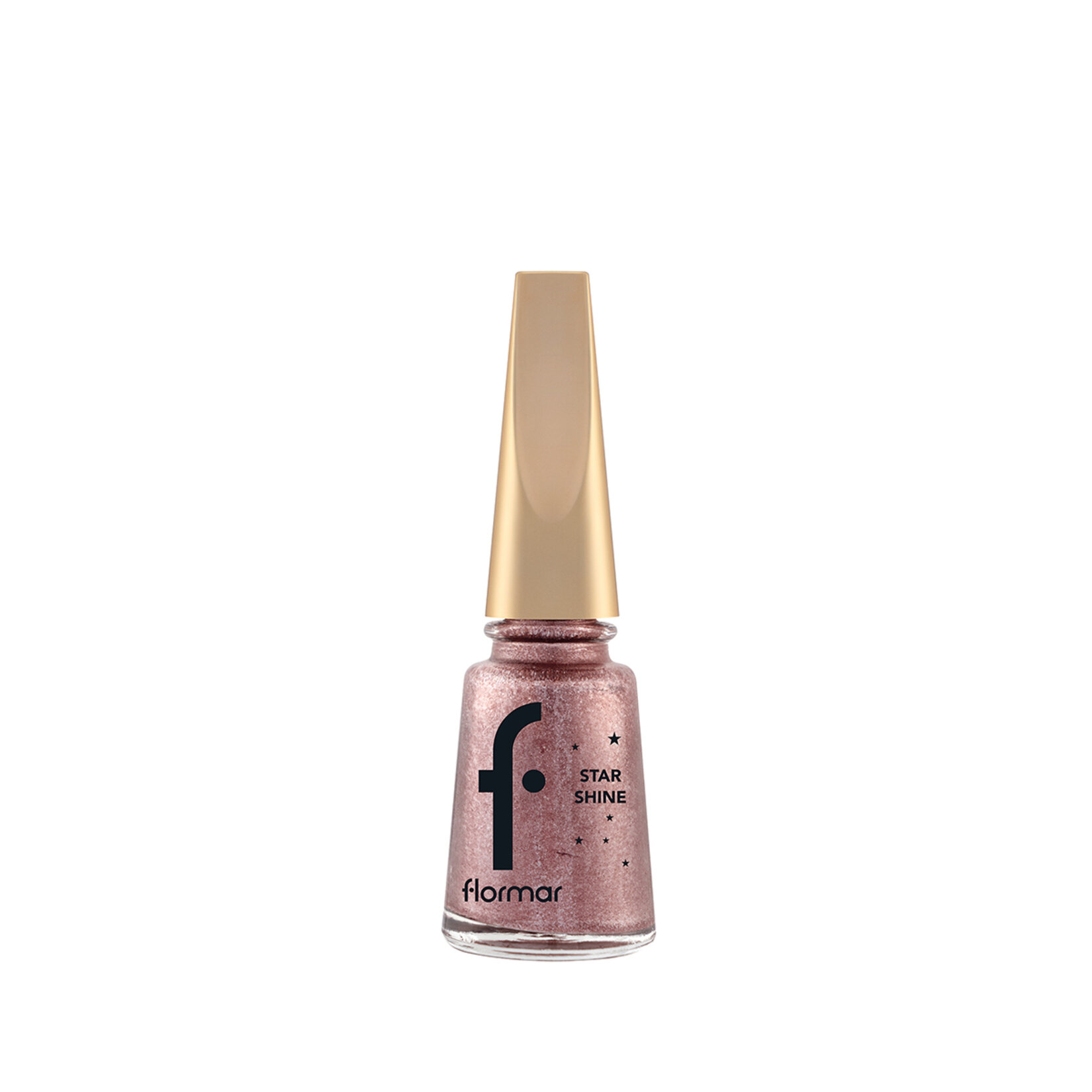 Flormar Star Shine Yoğun Renk Veren Metalik Oje - 020 Pink Gift