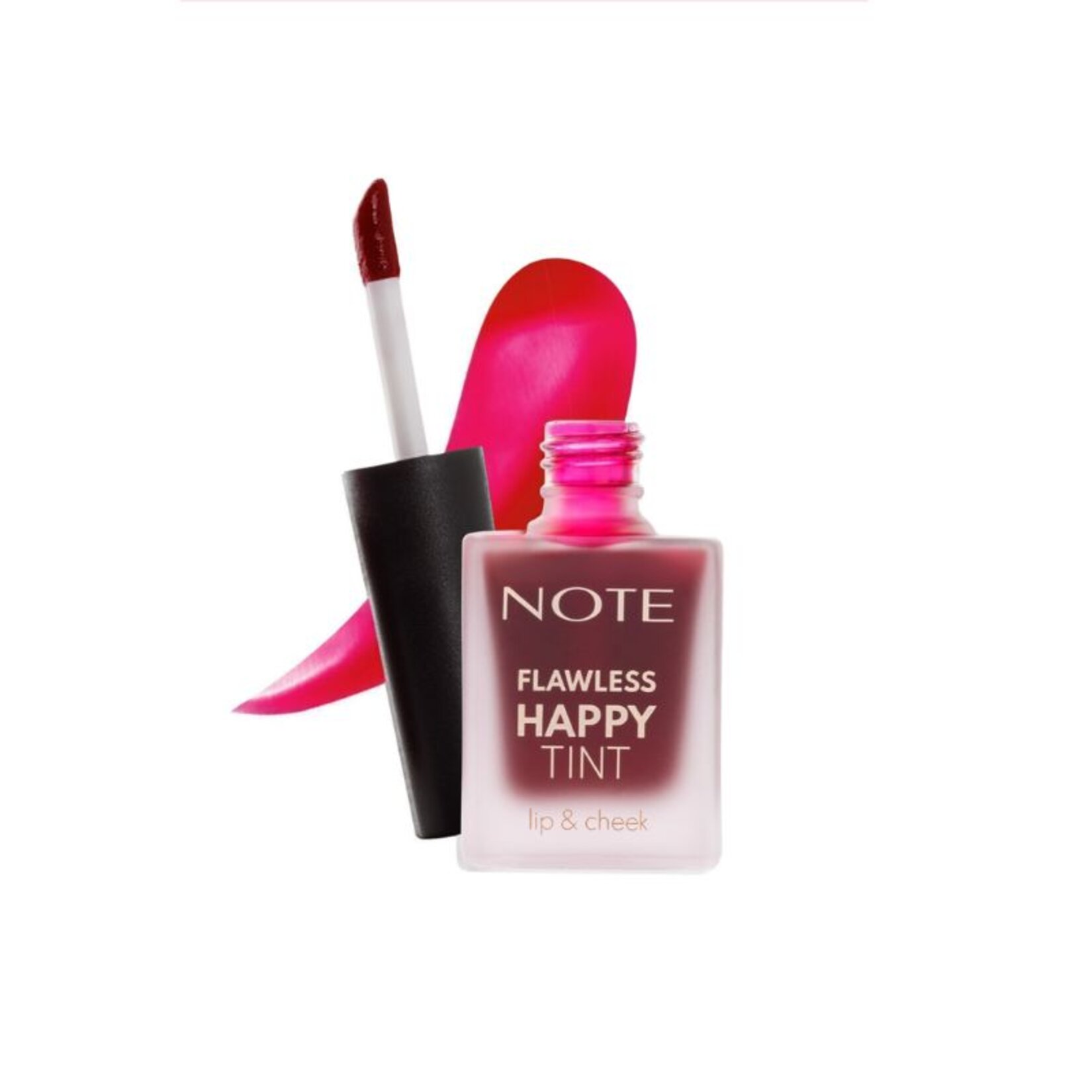 Note Flawless Happy Tint Lip & Cheek 03 Sweet Pink Dudak ve Yanak Renklendirici Likit Allık - Pembe