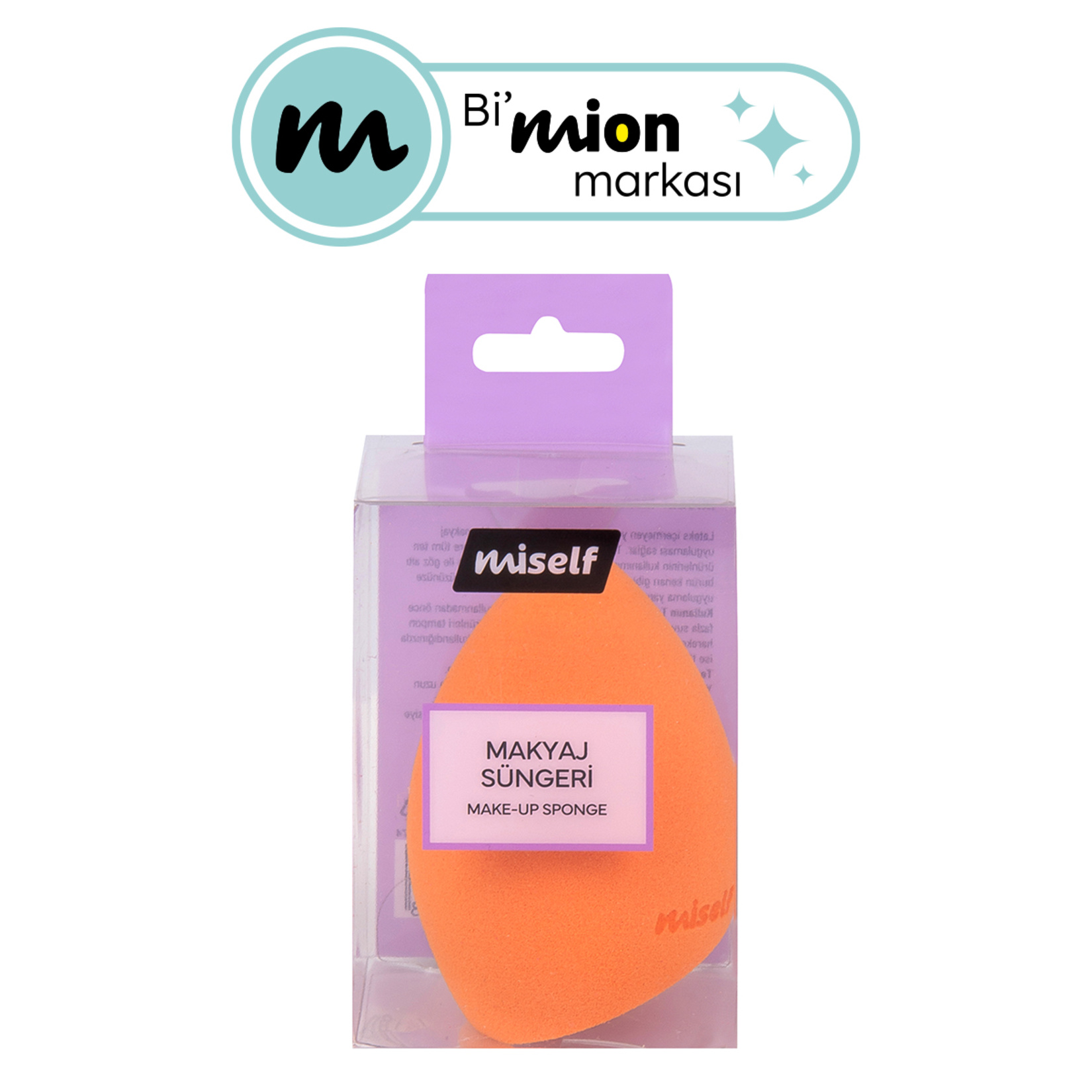 Miself Makyaj Süngeri Turuncu