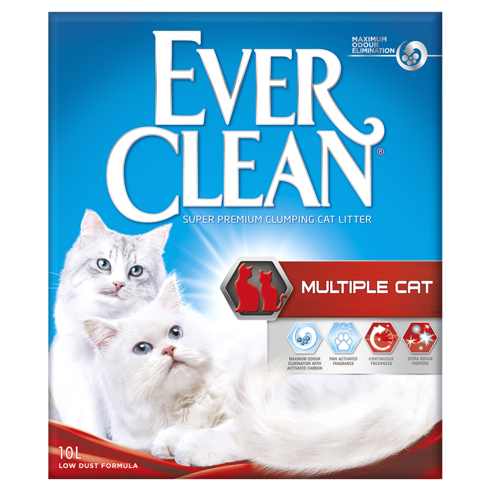 Ever Clean Multiple Cat Kedi Kumu 10 L