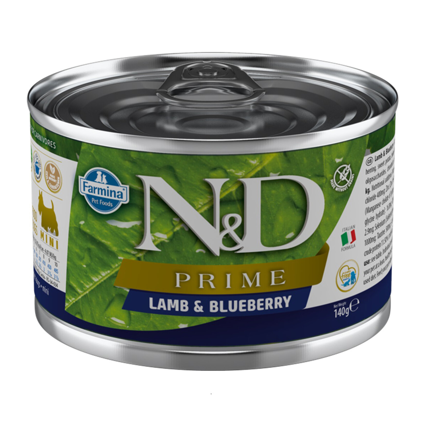 N&D Köpek Konserve Kuzu & Yabanmersini Mini  140 G