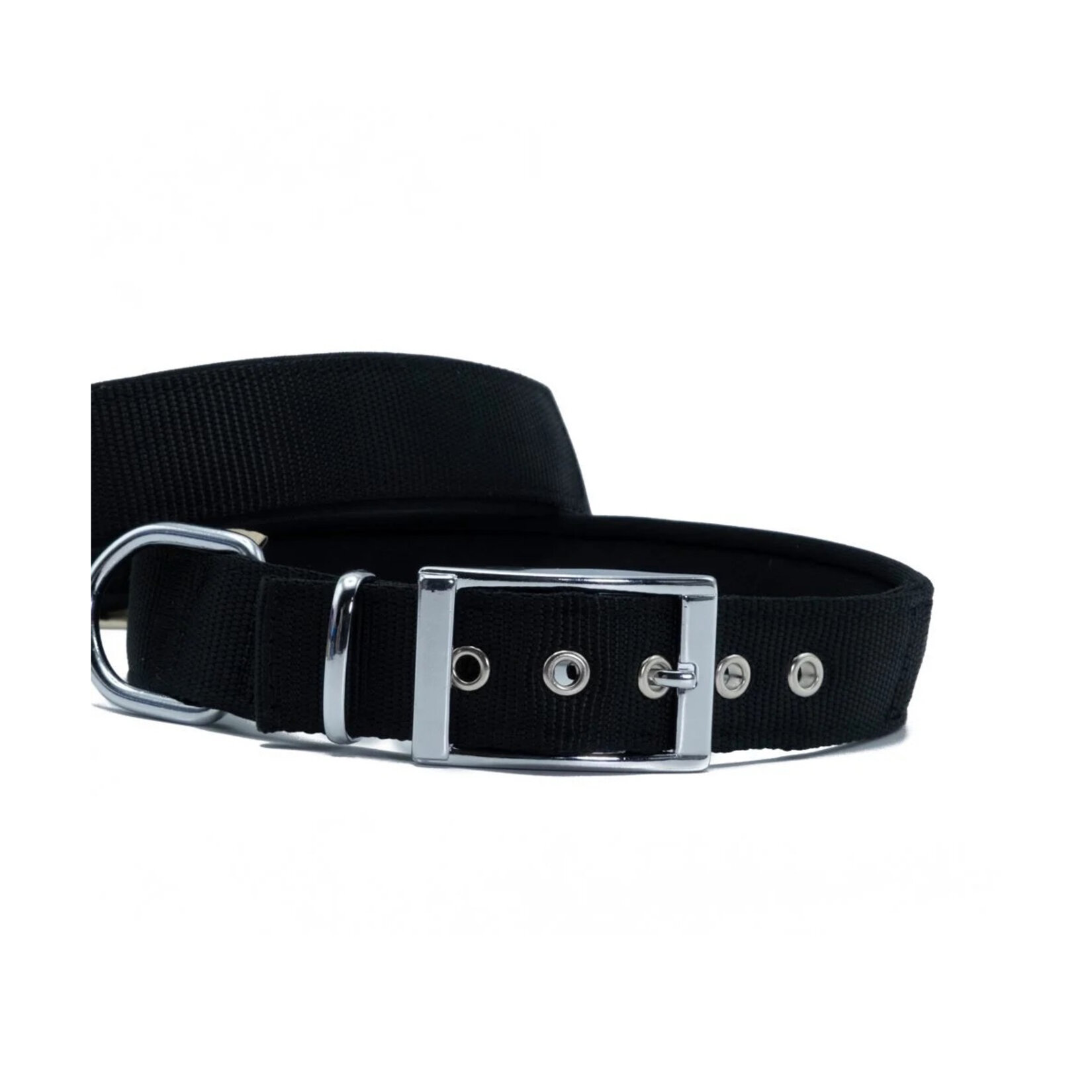 Doggie Elit Dokuma Boyun Tasması Siyah 3 x 47 - 55 Cm