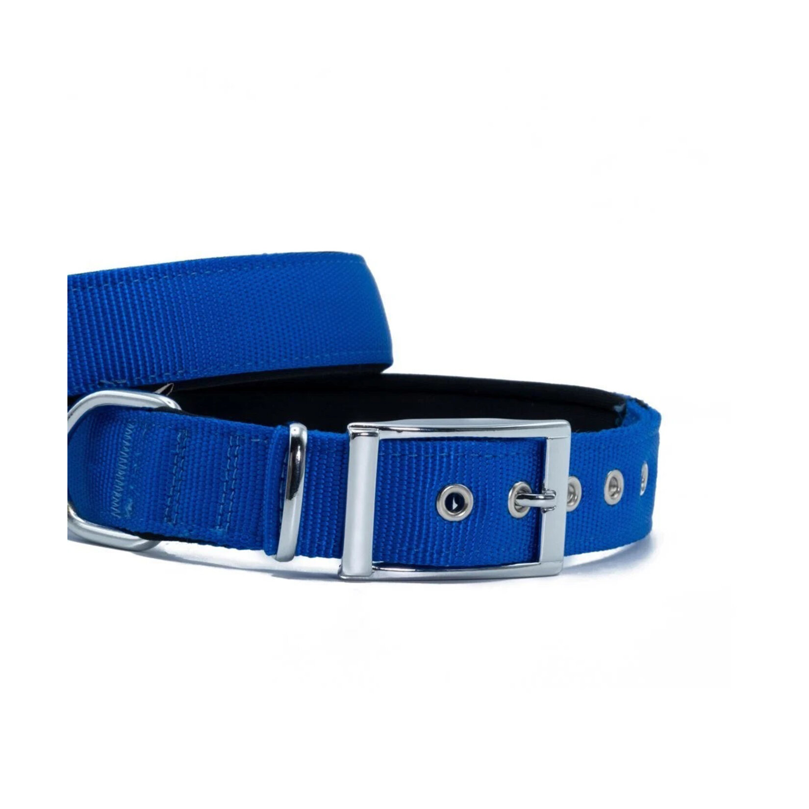 Doggie Elit Dokuma Boyun Tasması Mavi 3 x 47 - 55 Cm