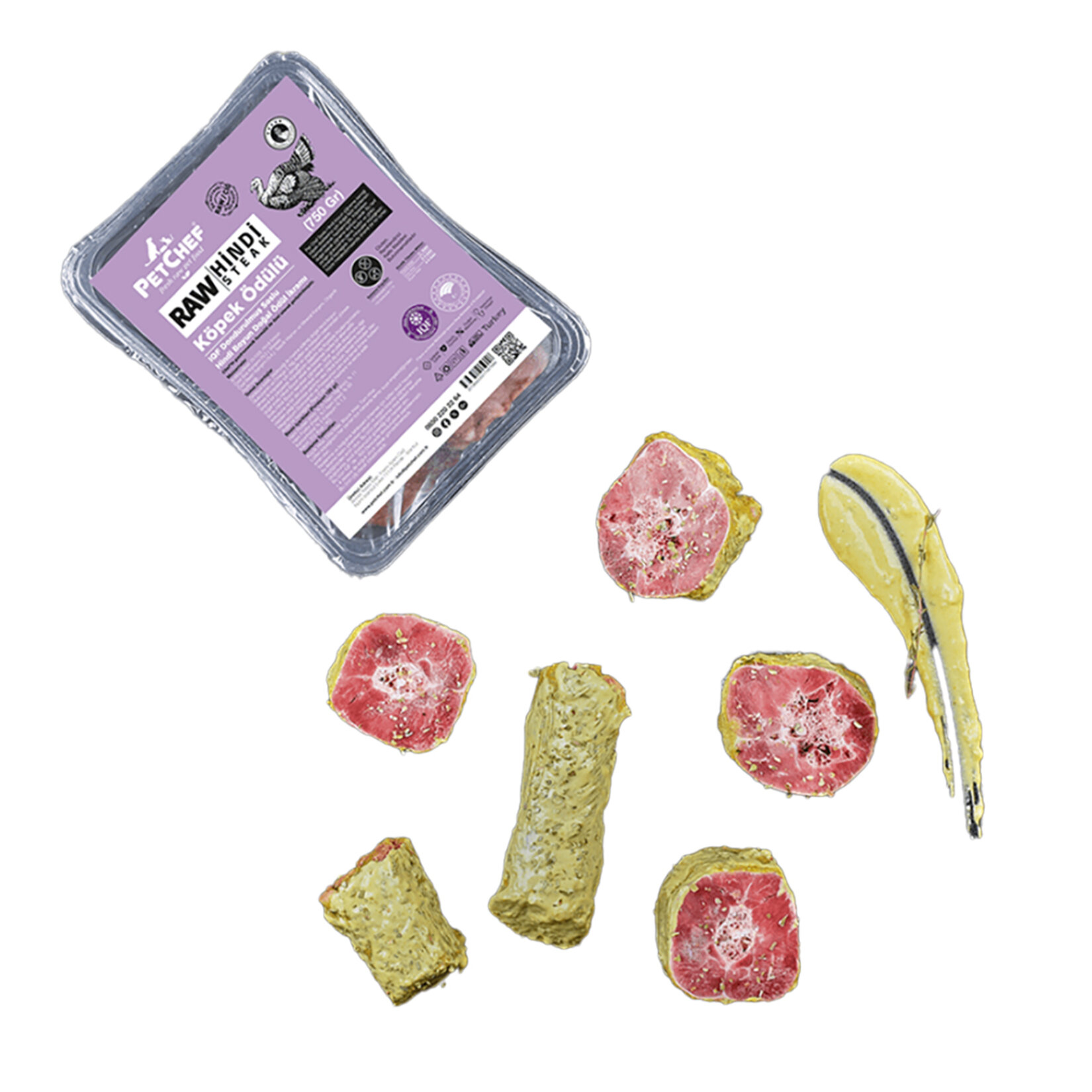 Petchef Raw Hindi Boyun Steak 750 G
