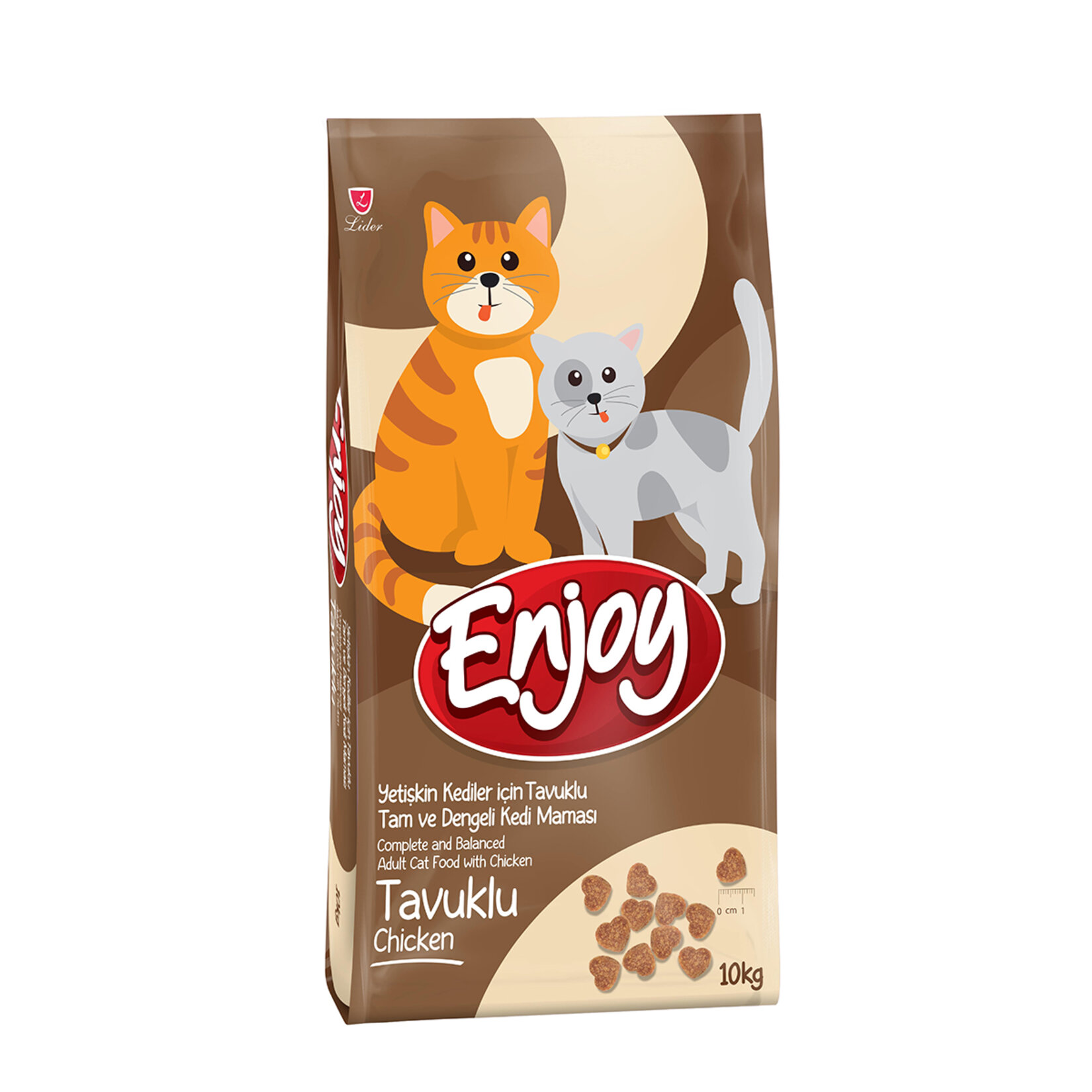 Enjoy Tavuklu Yetişkin Kedi Maması 10 Kg
