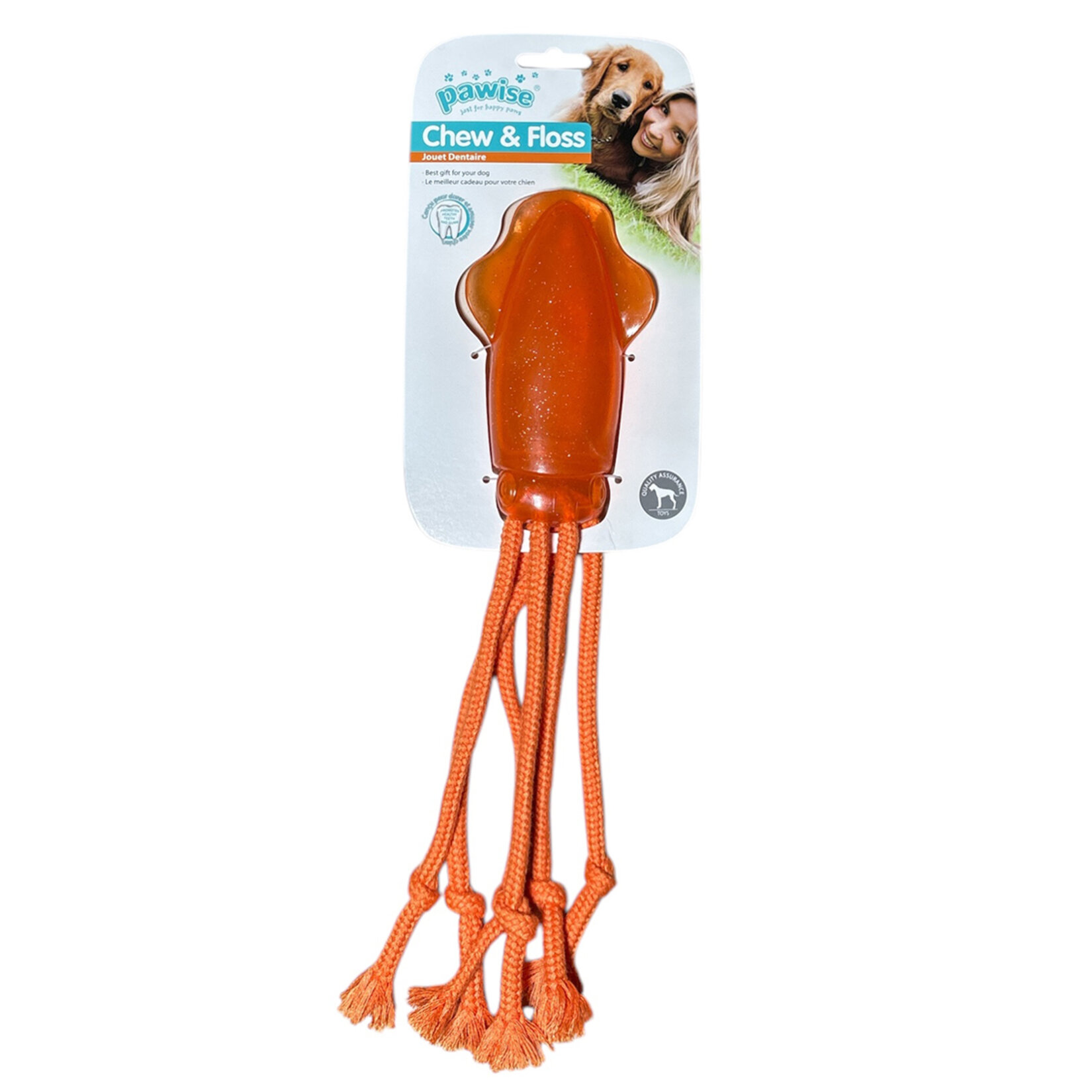 Pawise Mürekkep Balığı İpli Oyuncak