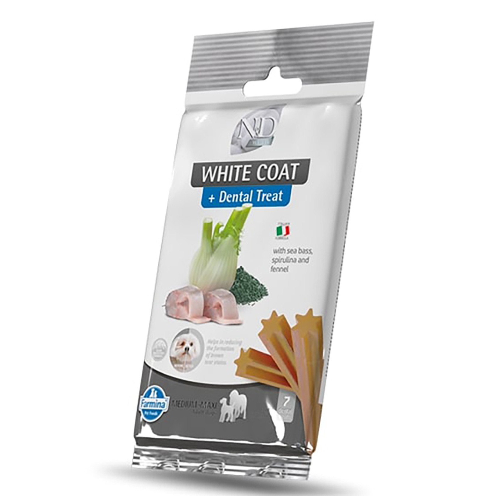 N&D Treat White Dog Deniz Levreği Yetişkin Köpek Maması 100 G