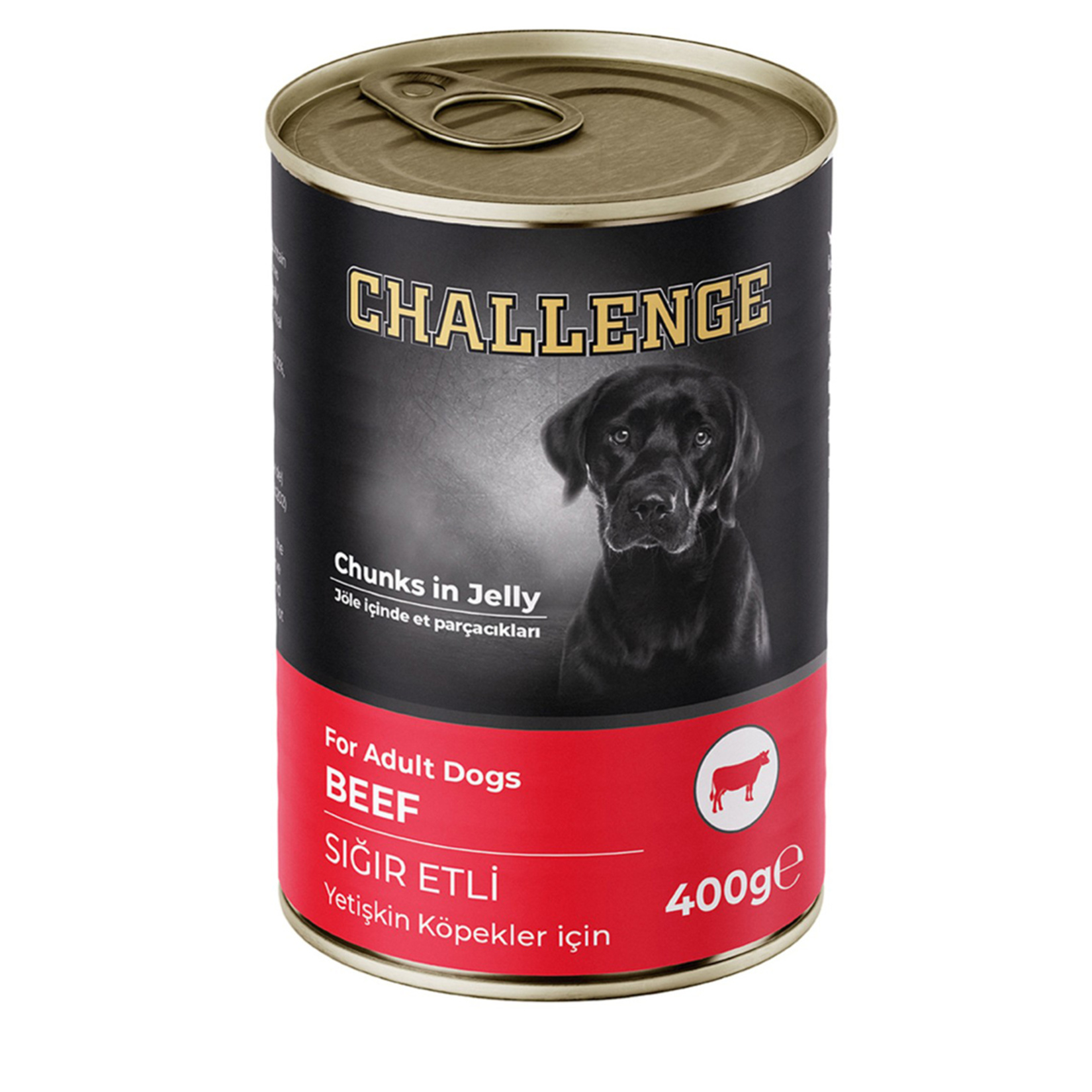 Challenge Sığır Etli Yetişkin Köpek Konserve 400 G
