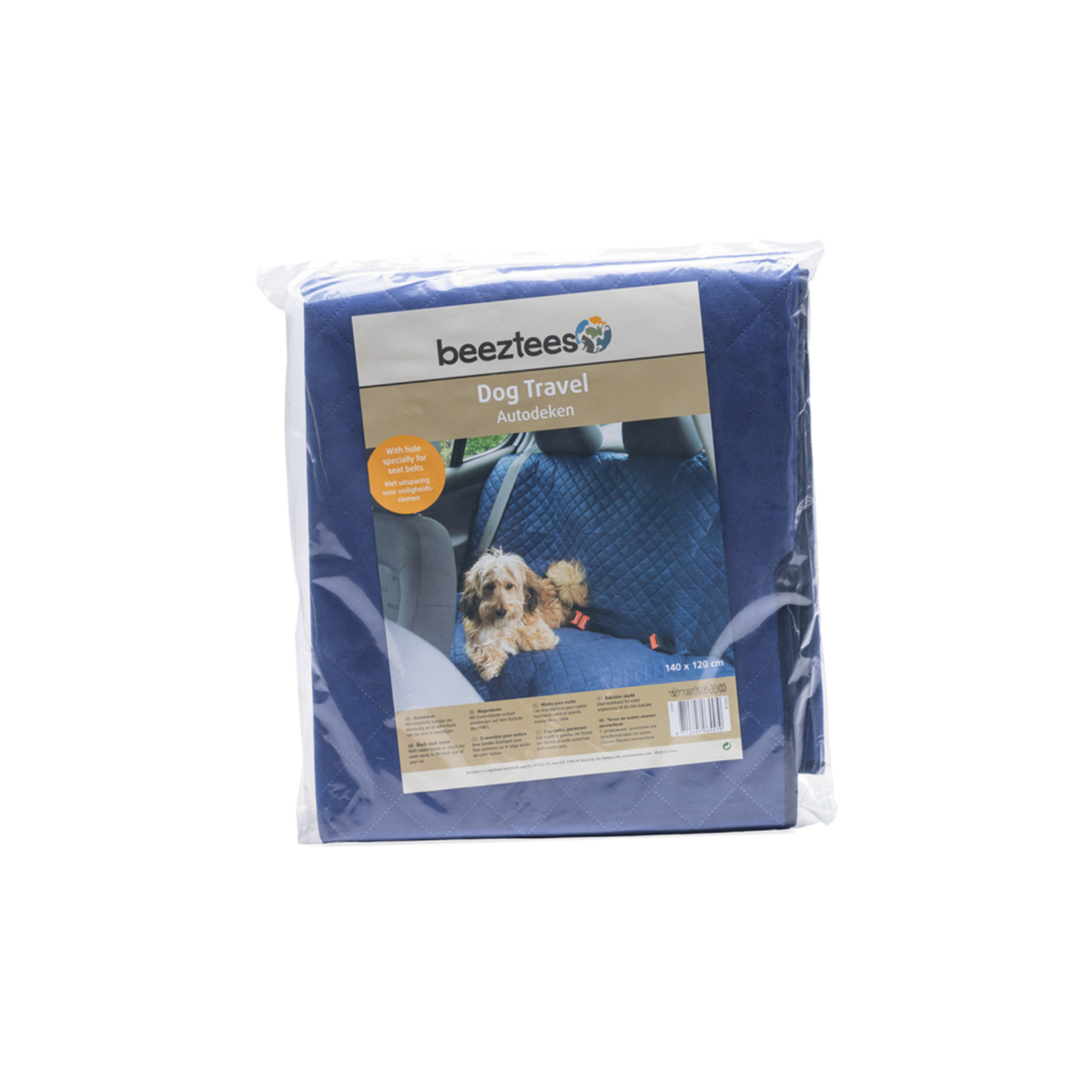 Beeztees Köpek Arka Koltuk Örtüsü Yıkama Mavi 140x120