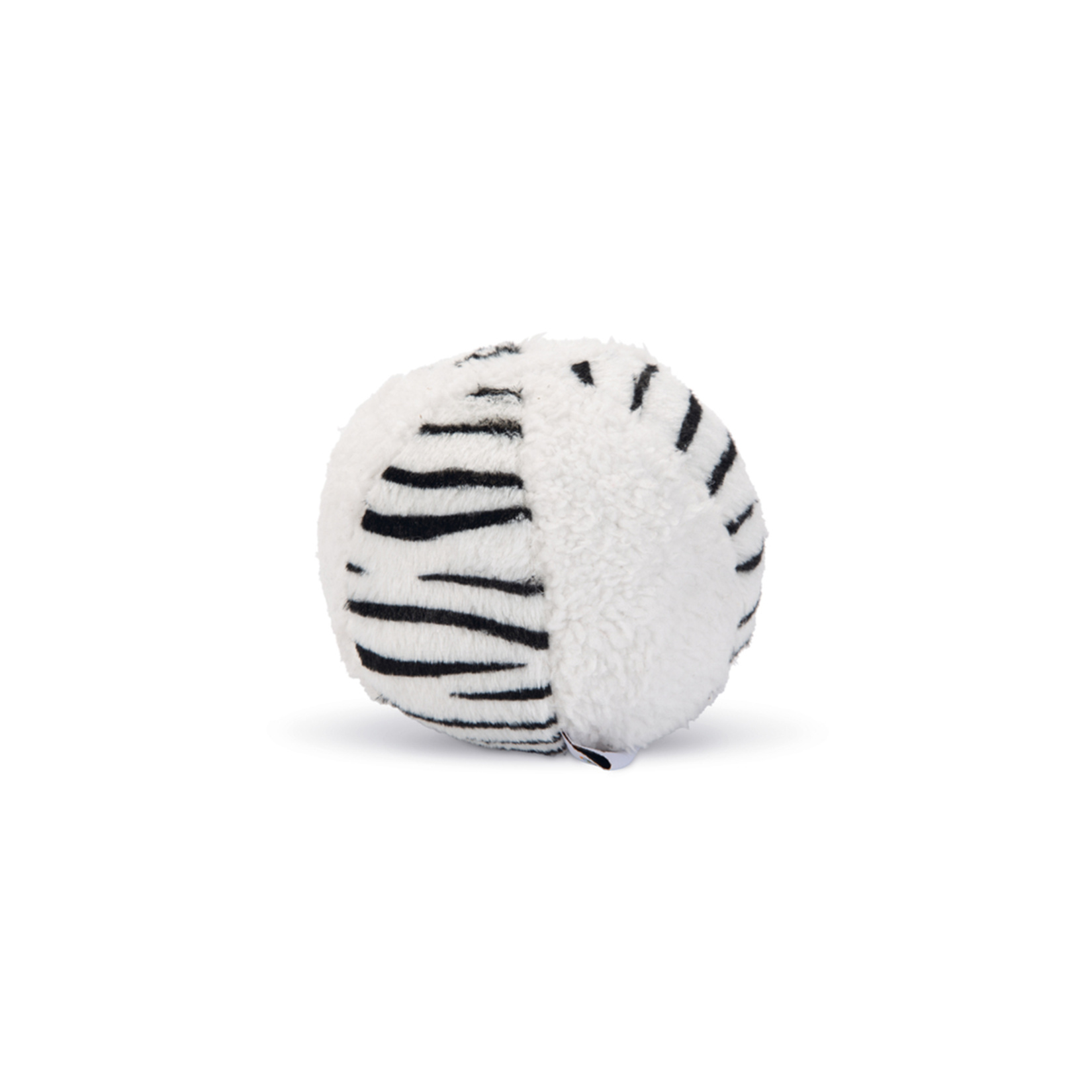 Beeztees Köpek Oyuncağı Peluş Top Siyah/Beyaz 11Cm