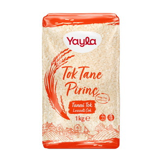Yayla Tok Tane Pirinç 1 Kg