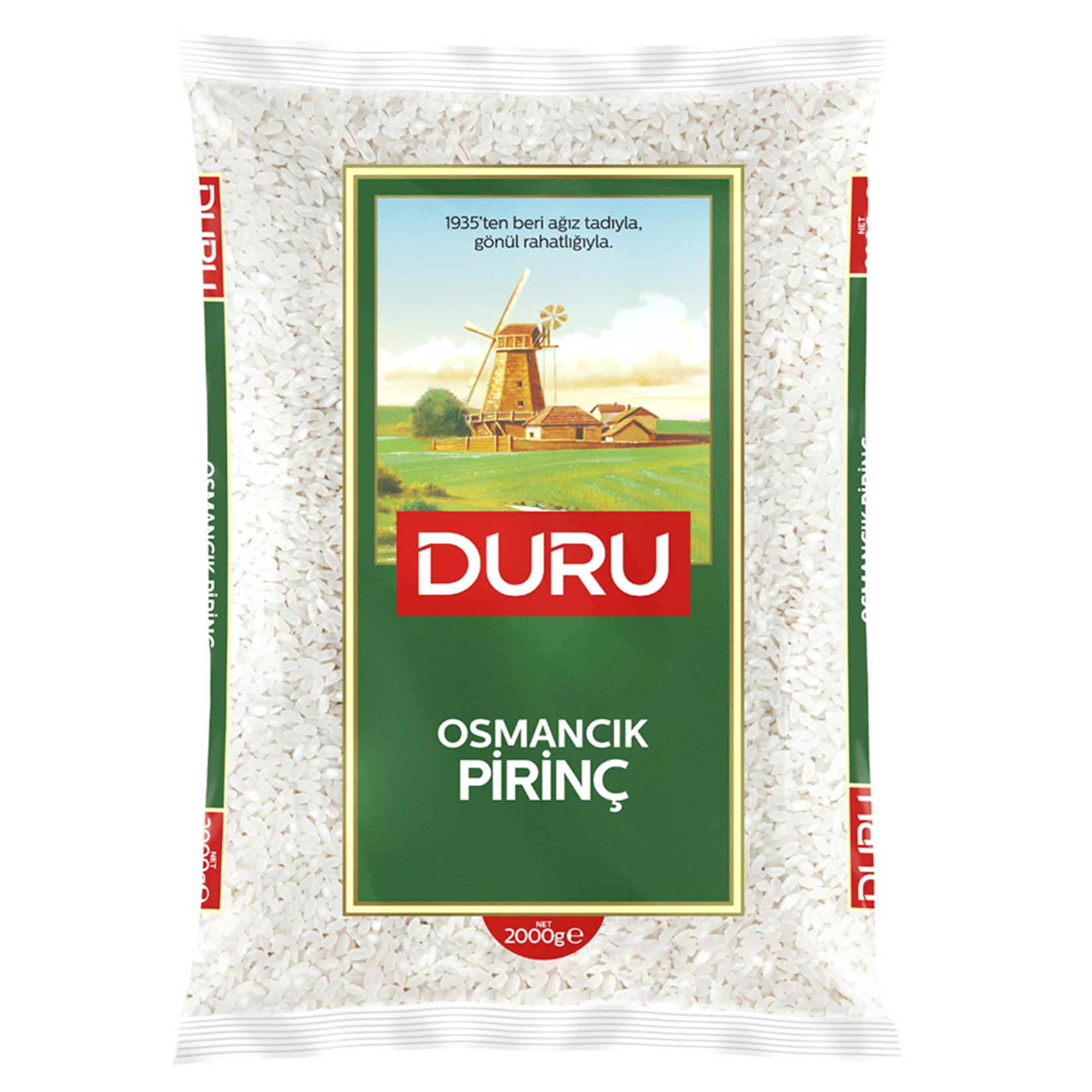 Duru Osmancık Pirinç 2 Kg