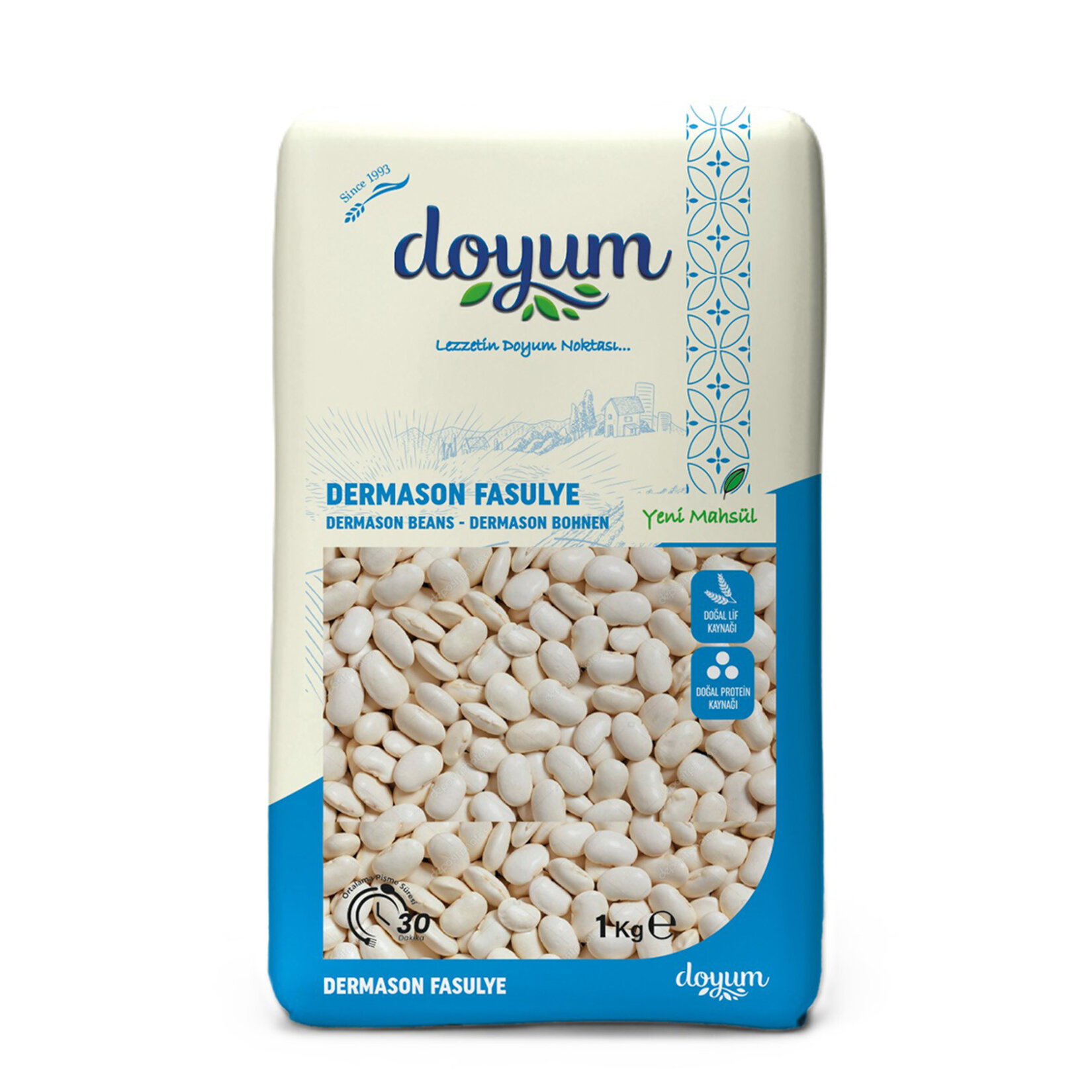 Doyum Dermason Fasulye 1 Kg
