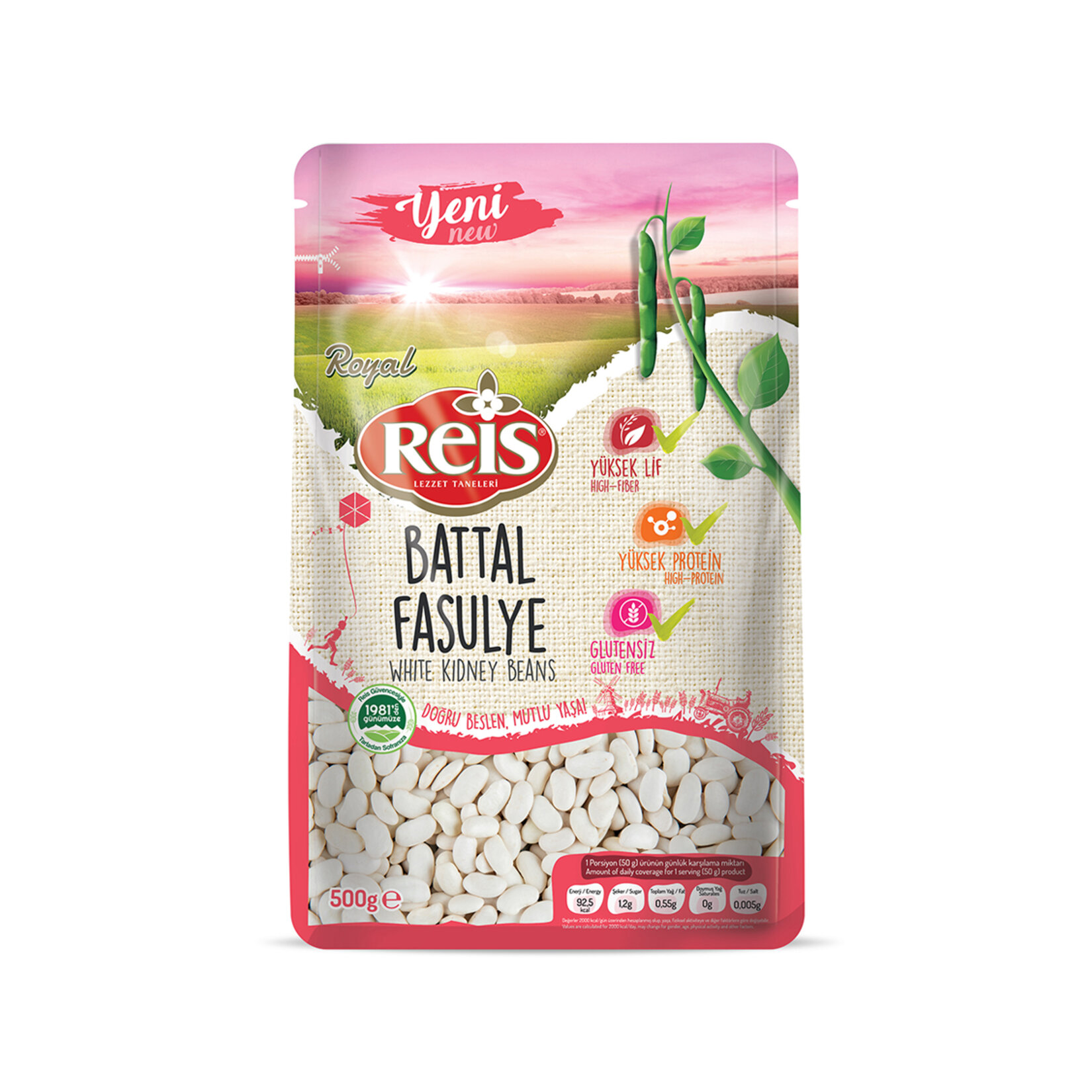 Reis Royal Battal Fasulye 500 G