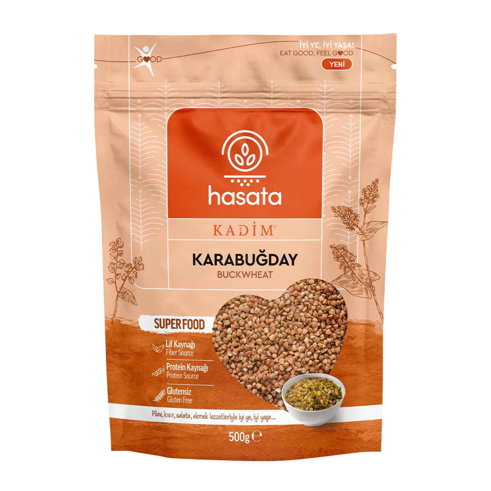 Hasata Kadim Karabuğday 500 G