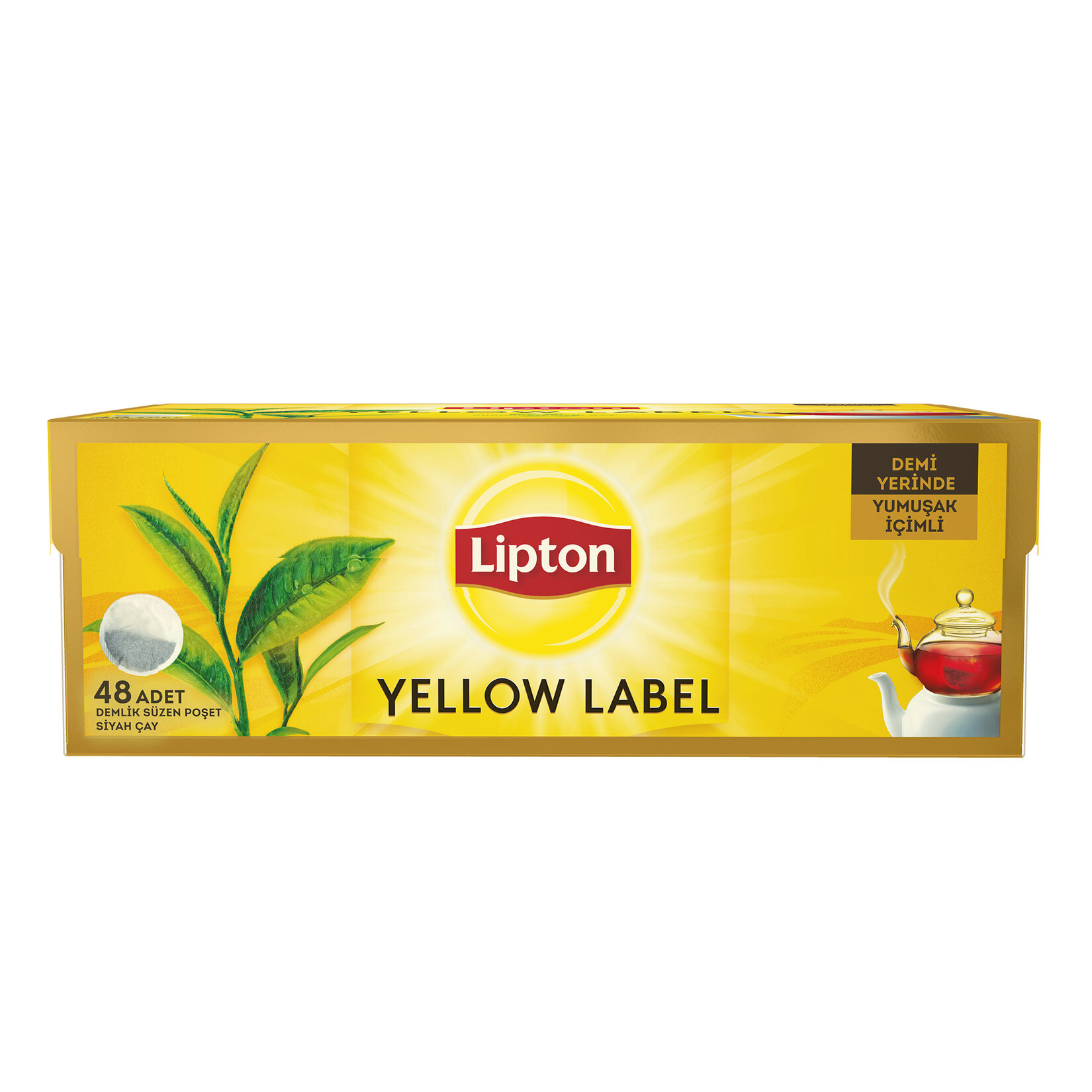 Lipton Yellow Label Demlik Poşet Çay 48'li 153 G
