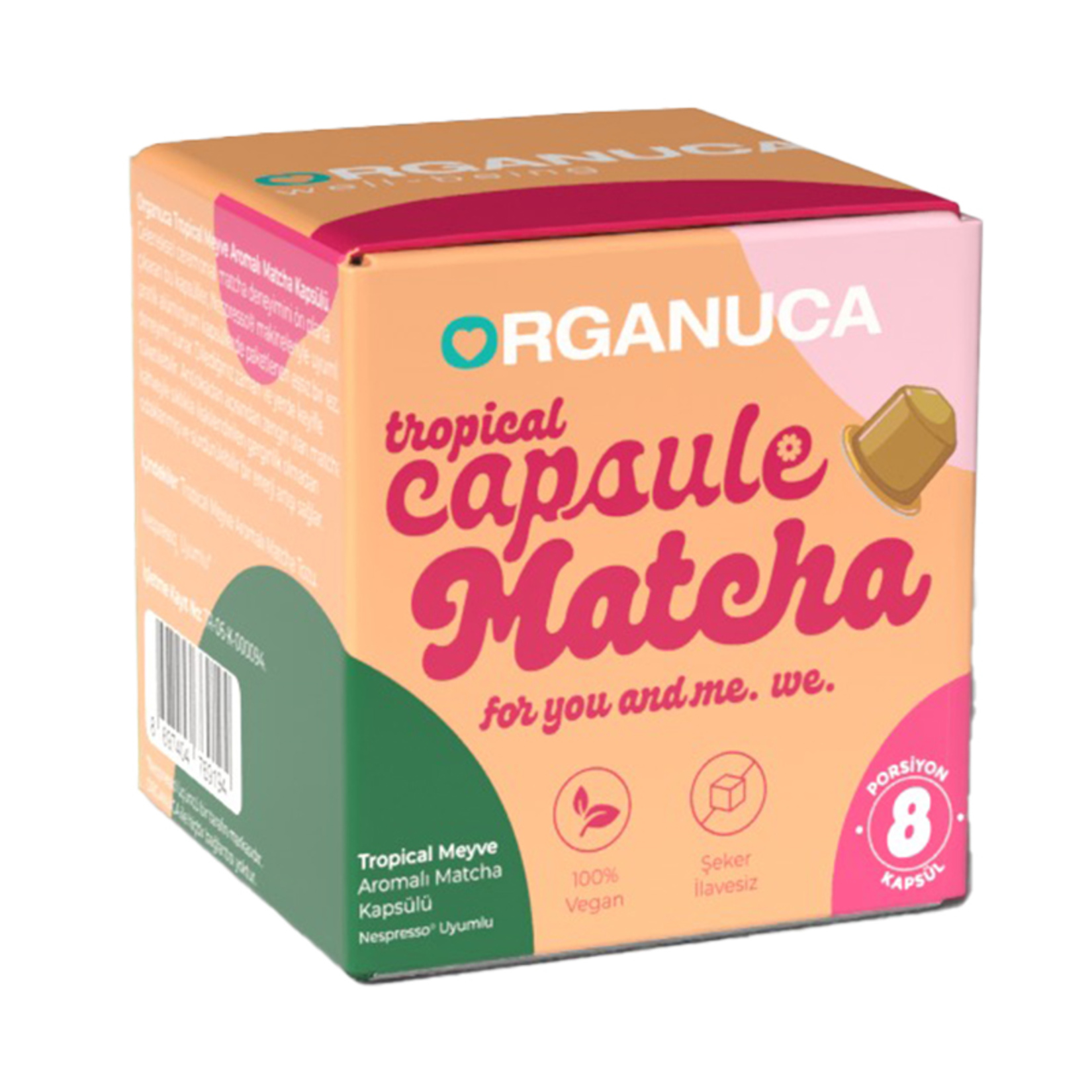 Organuca Hindistan Cevizi Ananas Mango Aromalı 28 G