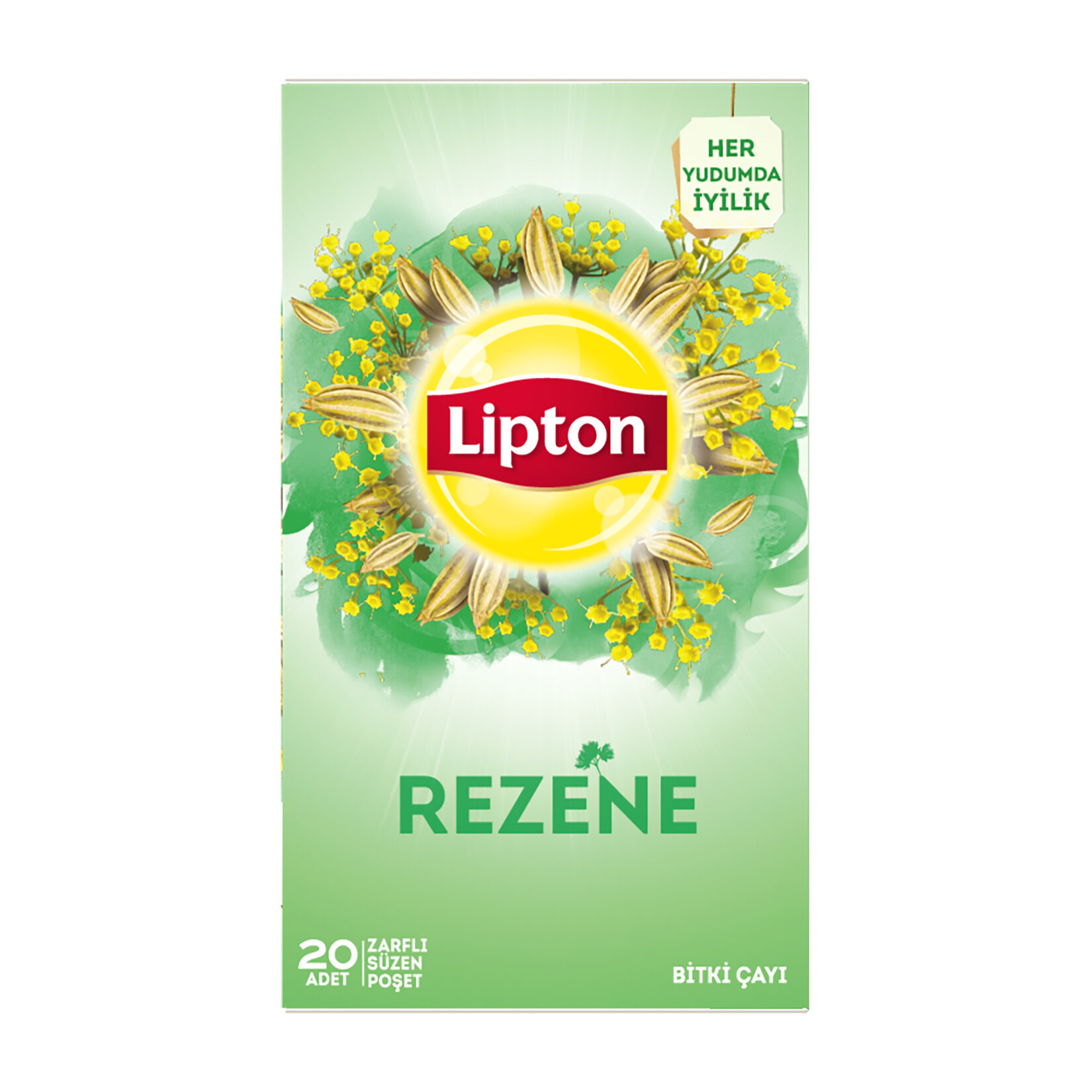 Lipton Bitki Çayı Rezene 20'li Bardak Poşet 40 G