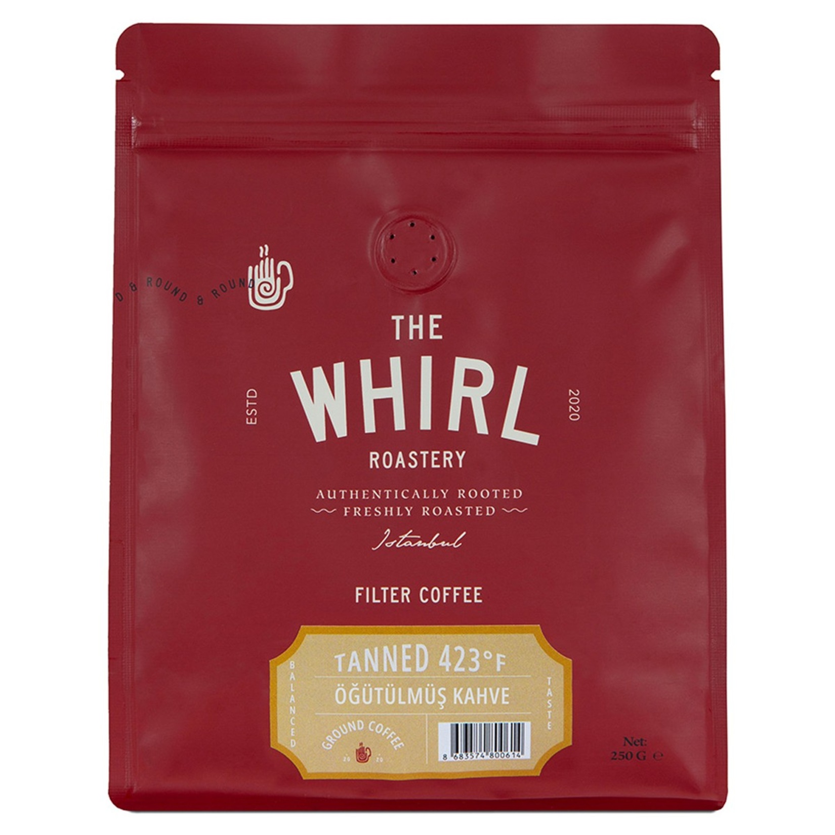 The Whirl Tanned 423°F Filtre Kahve 250 G