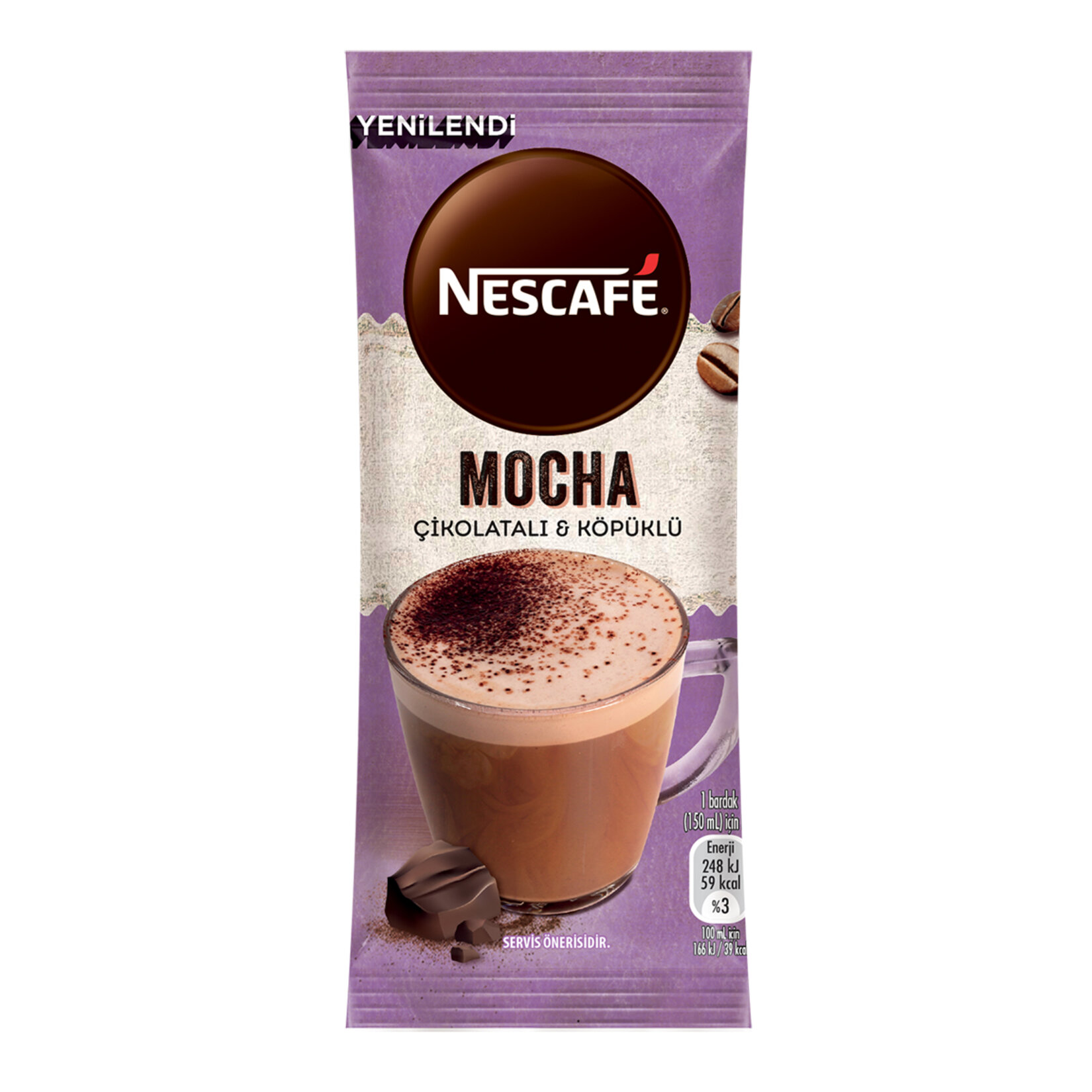 Nescafé Mocha Çikolatalı & Köpüklü Kahve Karışımı 17 G