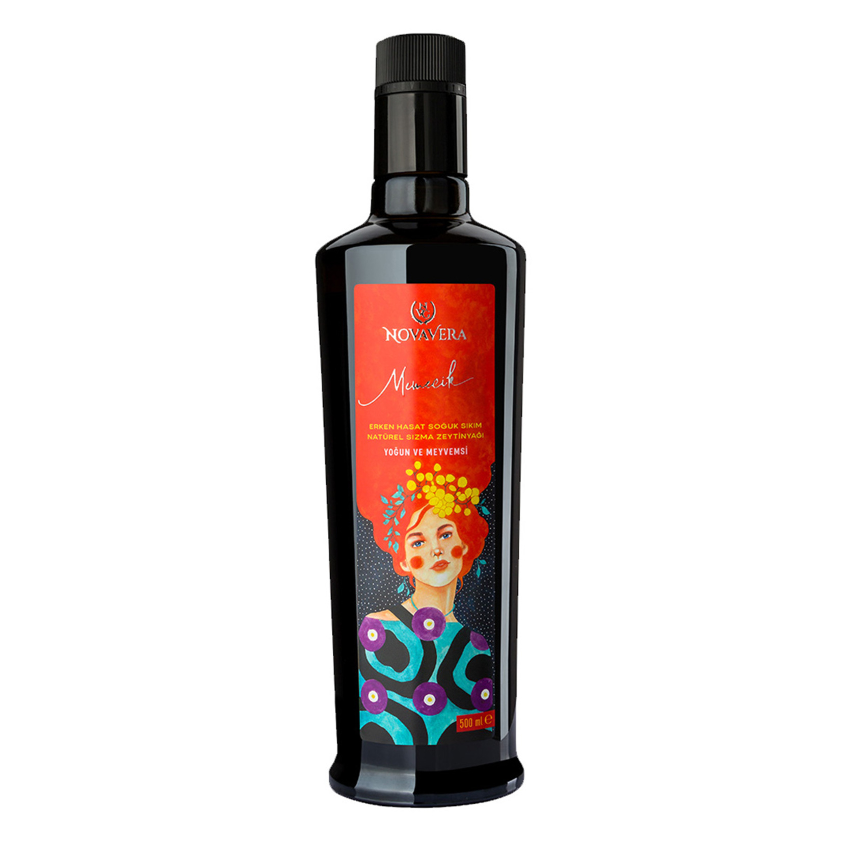 Novavera Memecik Erken Hasat Natürel Sızma Zeytinyağı 500 Ml
