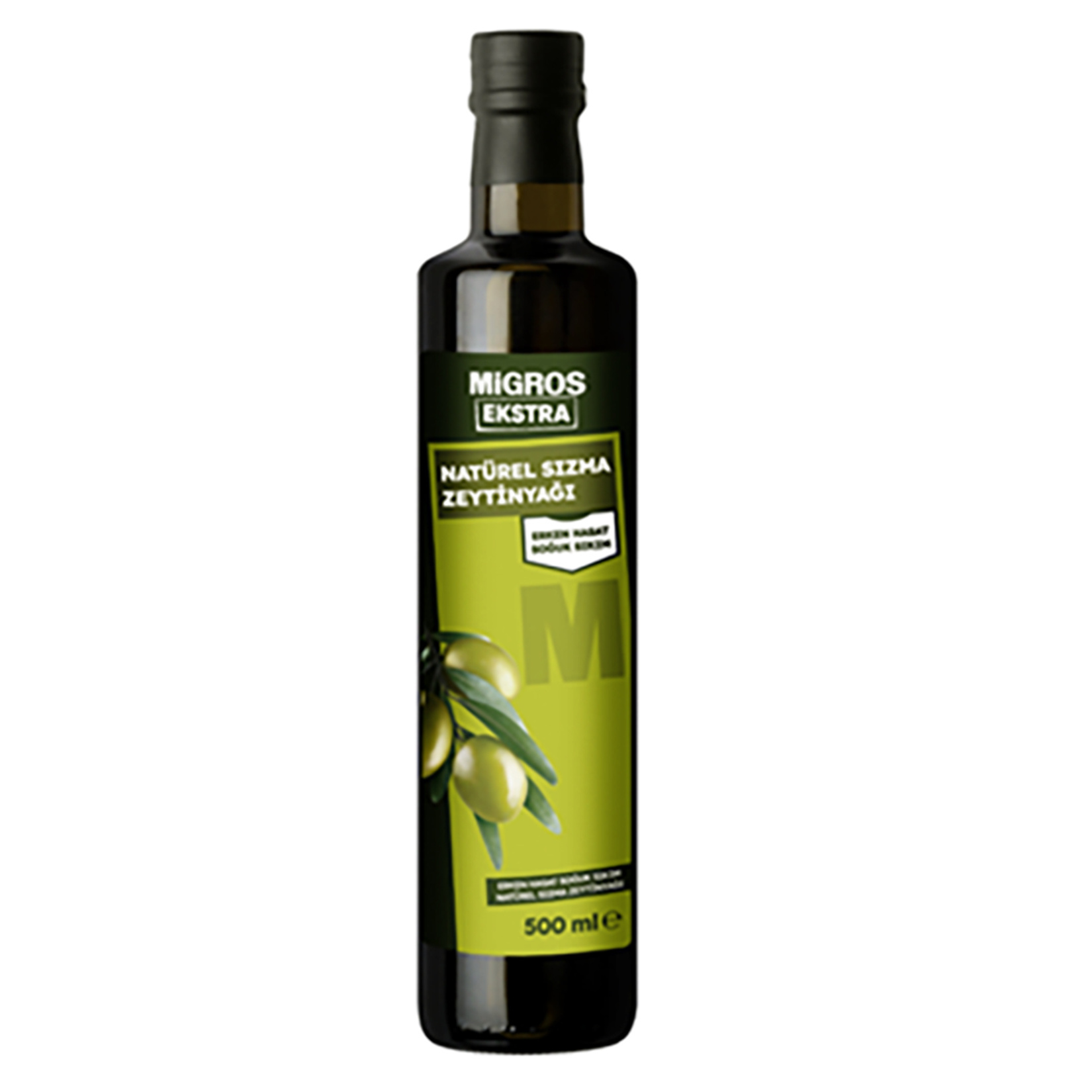 Migros Ekstra Erken Hasat Natural Sızma Zeytinyağı 500 Ml