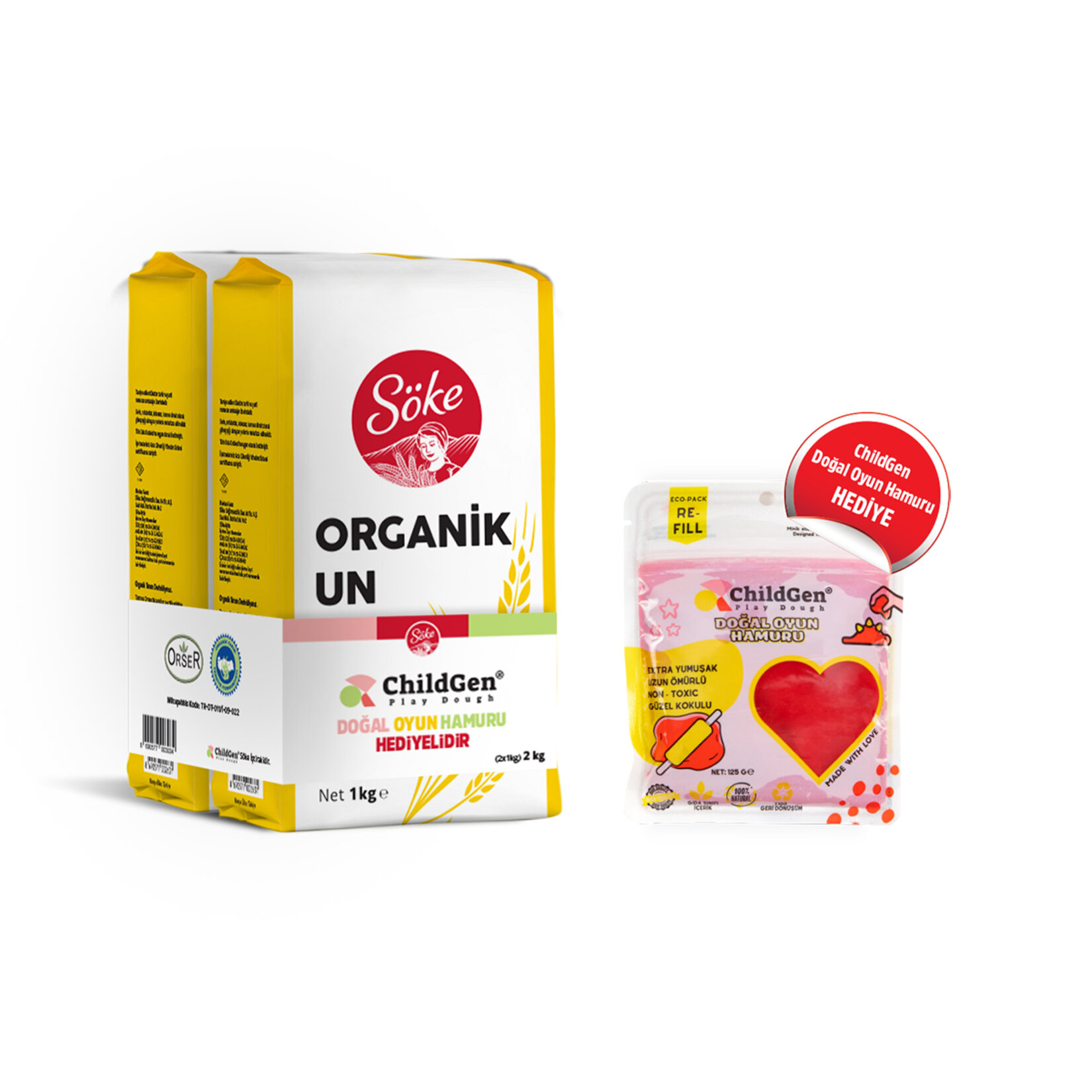 Söke Organik Un 2 x 1 Kg