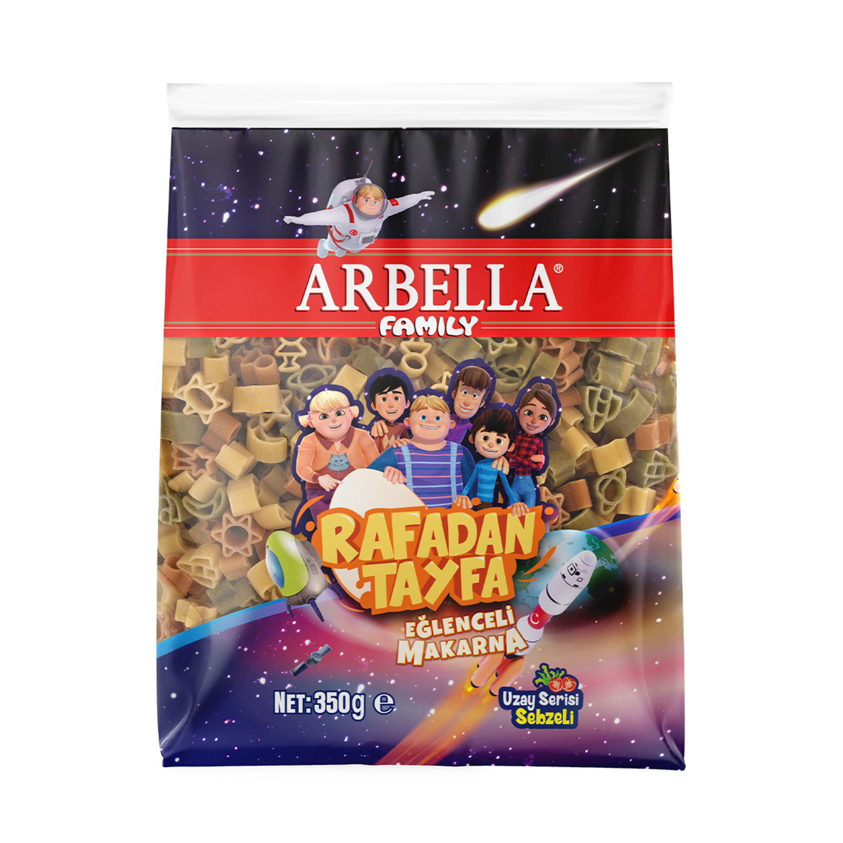 Arbella Rafadan Tayfa Sebzeli Makarna 350 G