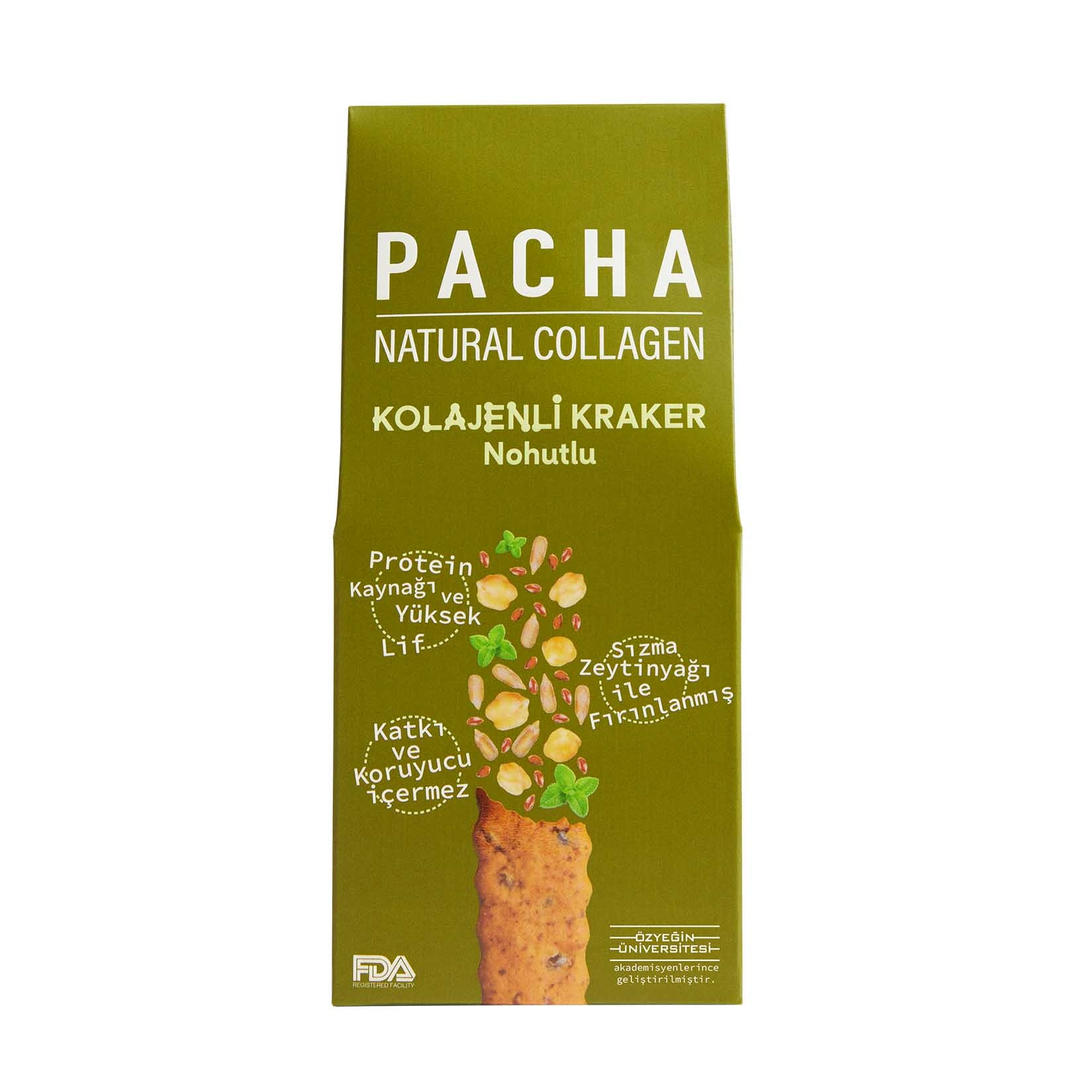 Pacha Natural Collagen Nohut Kolajenli Kraker 50 G
