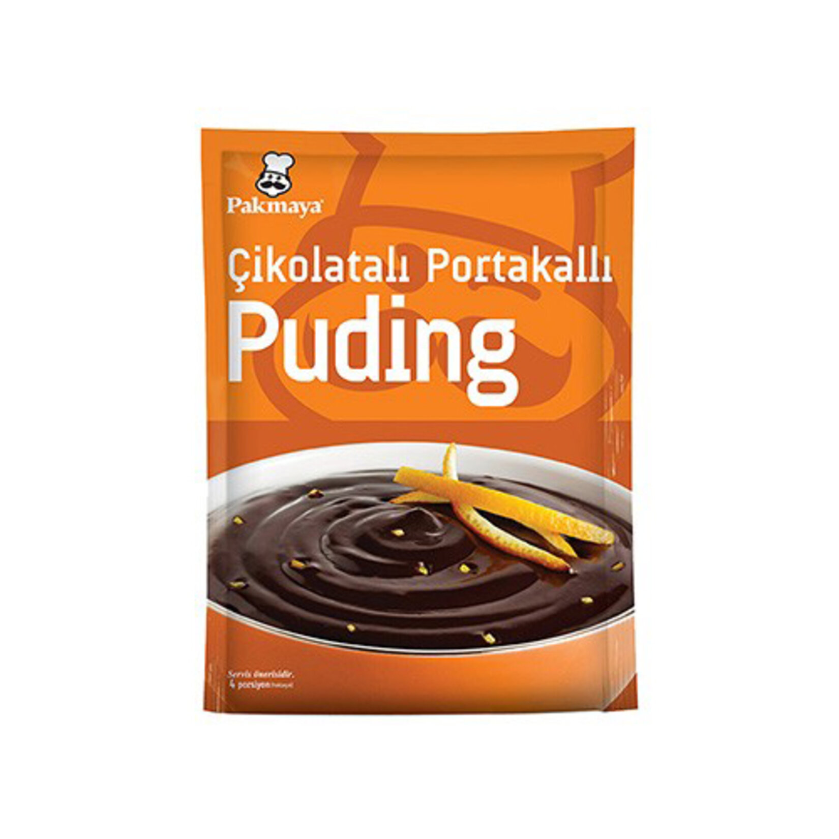Pakmaya Çikolatalı Portakallı Puding 116 G