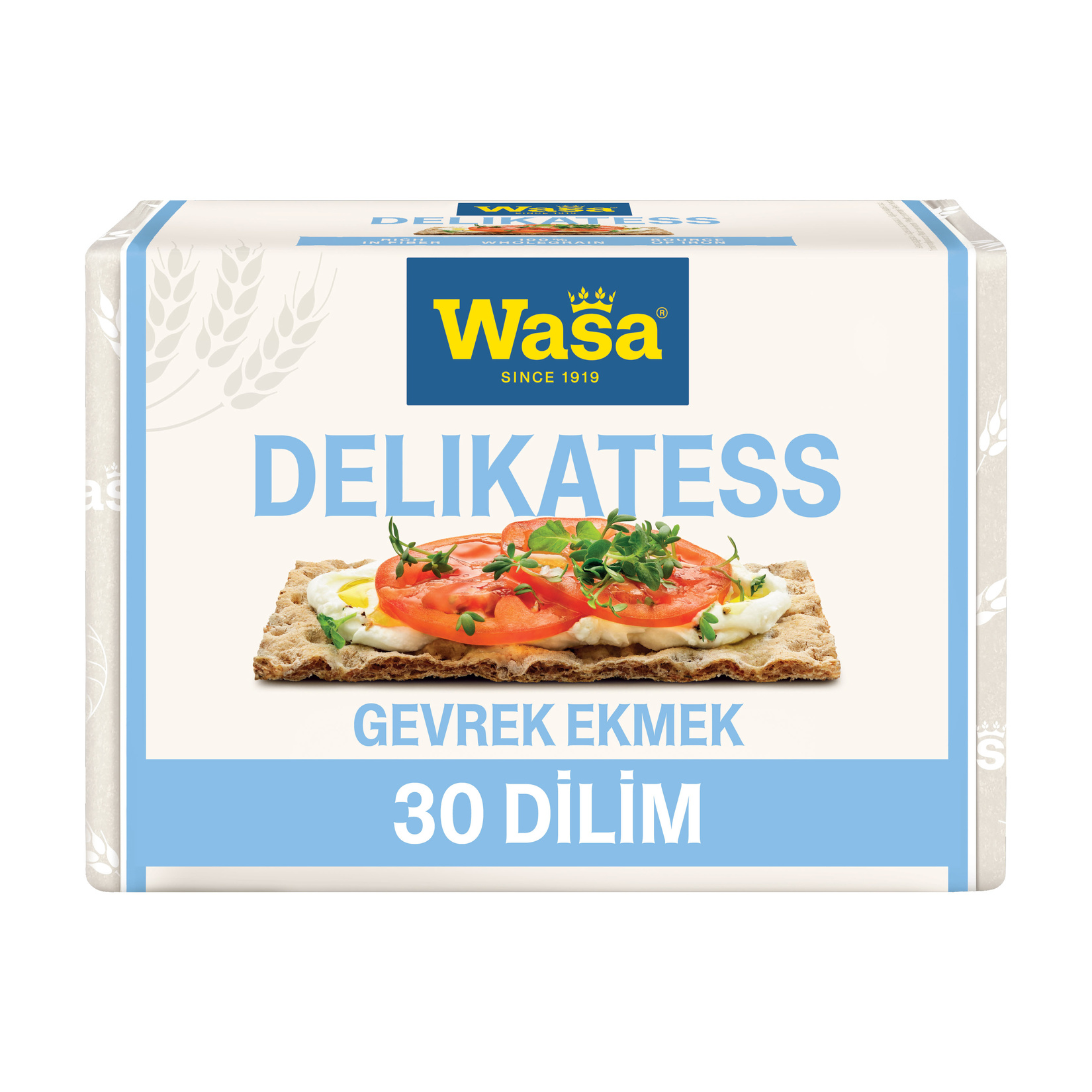 Wasa İnce Gevrek Ekmek (Crispbread Delikatess) 270 G