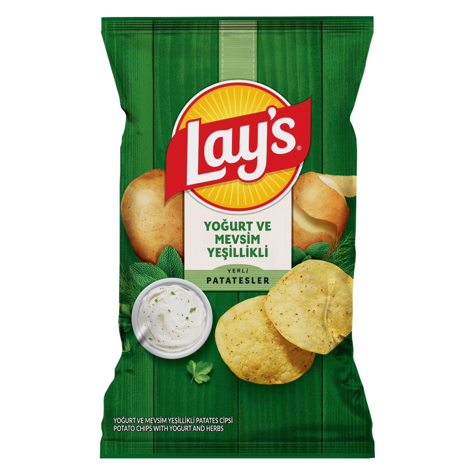 Lay’s Yoğurt & Mevsim Yeşillikleri Süper Boy 125 G