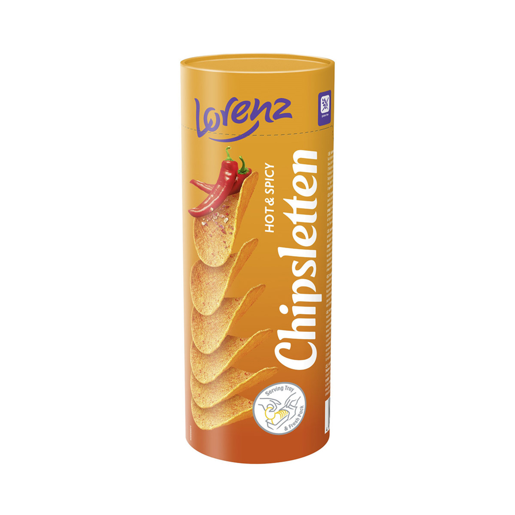 Lorenz Acı Baharat Aromalı Patates Cipsi 100 G