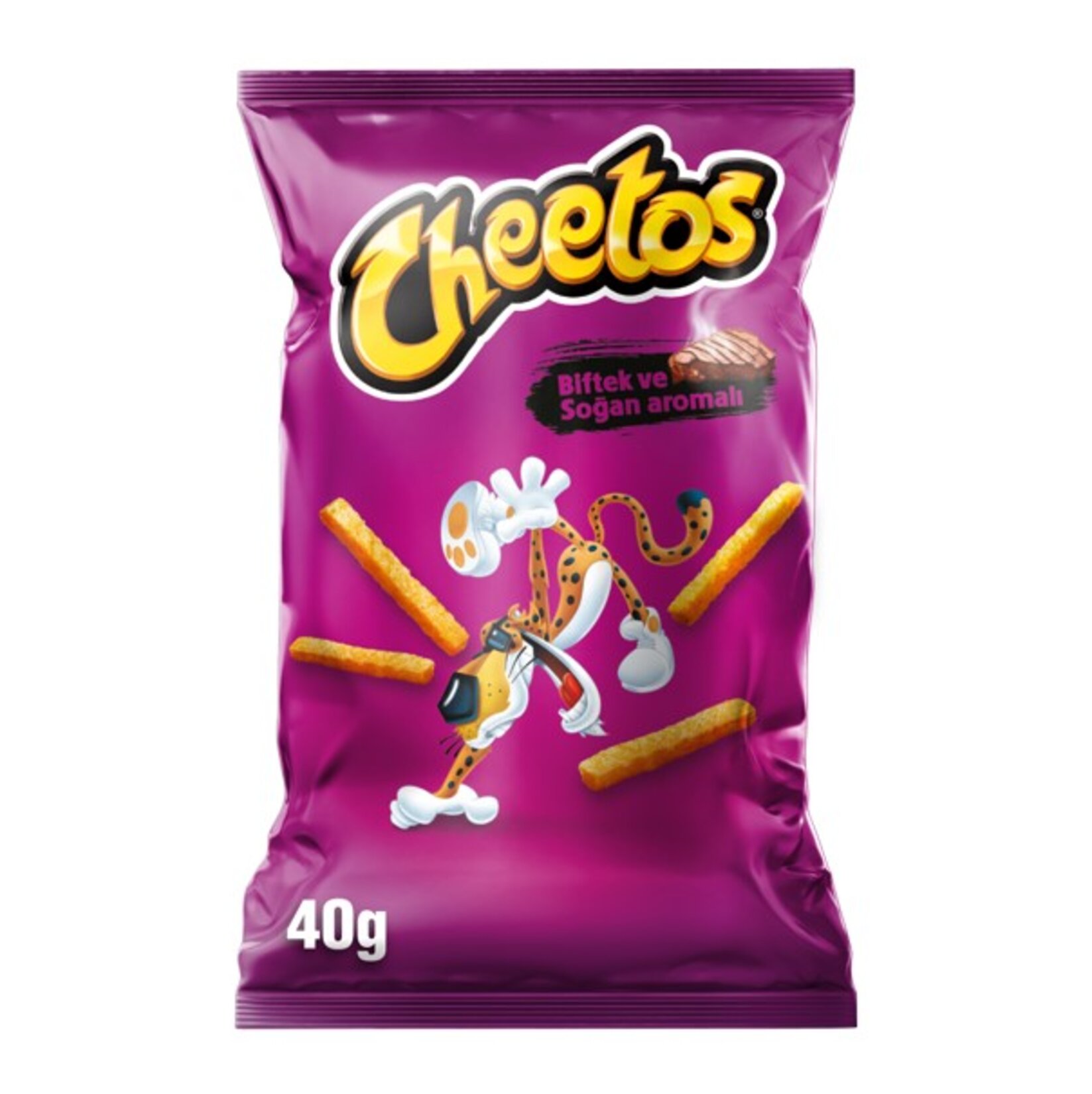 Cheetos Fırından Biftek Aromalı Mısır Çerezi Aile Boy 40 G