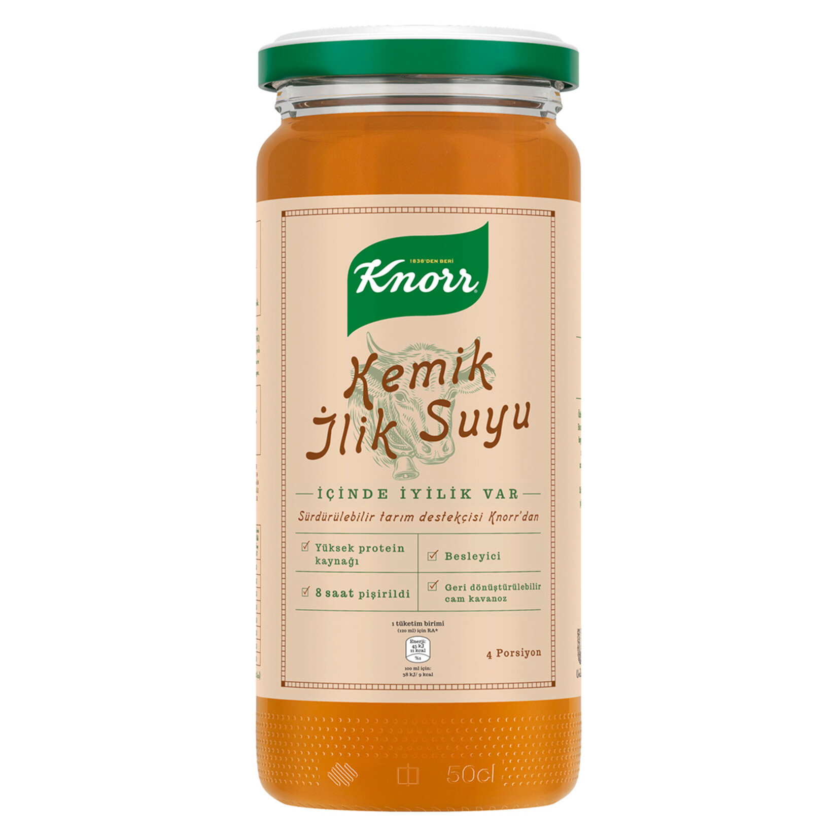 Knorr Kemik İlik Suyu Cam 480 Ml