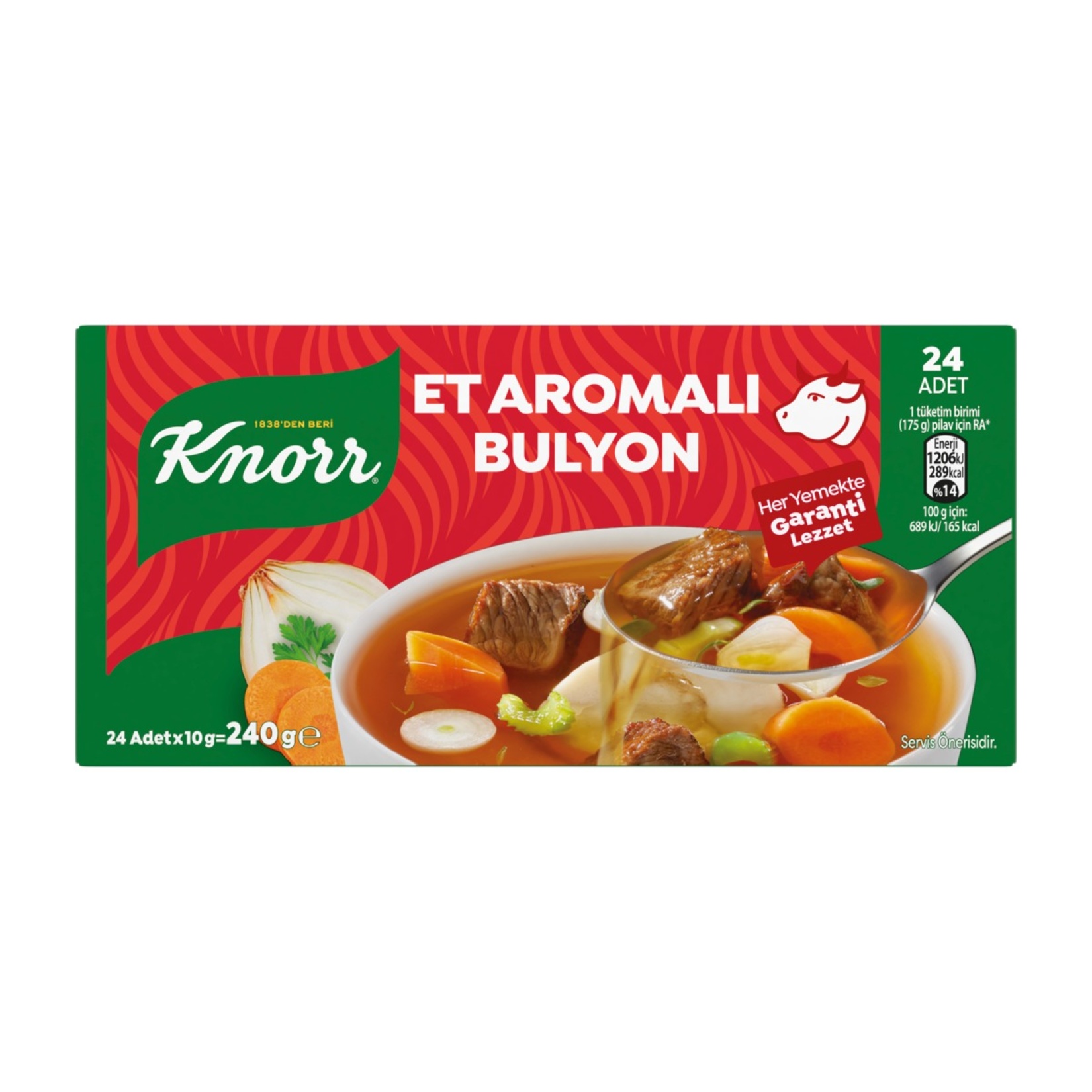 Knorr Et Aromalı Bulyon 24 Adet 240 G