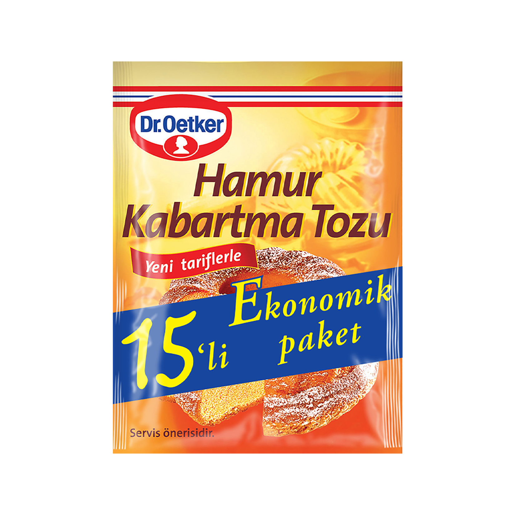 Dr.Oetker Hamur Kabartma Tozu 15'li Paket 150 G