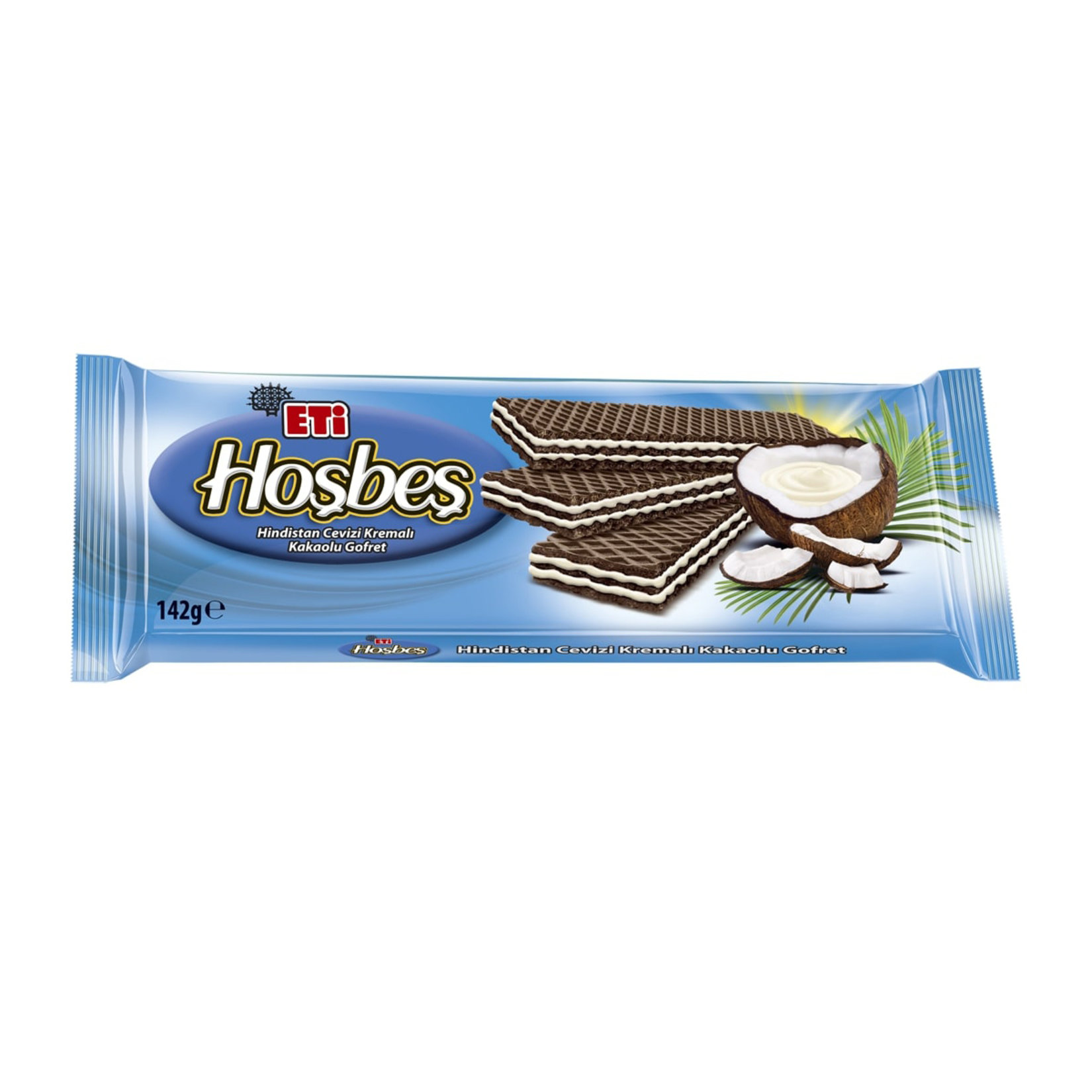 Eti Hoşbeş Hindistan Cevizi Kremalı Gofret 142 G